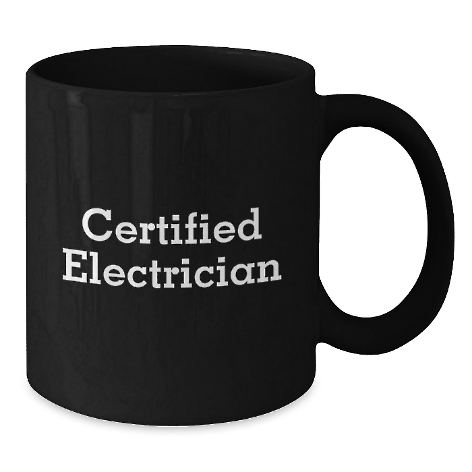Funny Certified Electrician Gifts for Men, 'You're Electric' Black Coffee Mug, 11oz or 15oz, Microwave and Dishwasher Safe, Perfect for Graduation from Friends, Family, or Coworkers - Additional