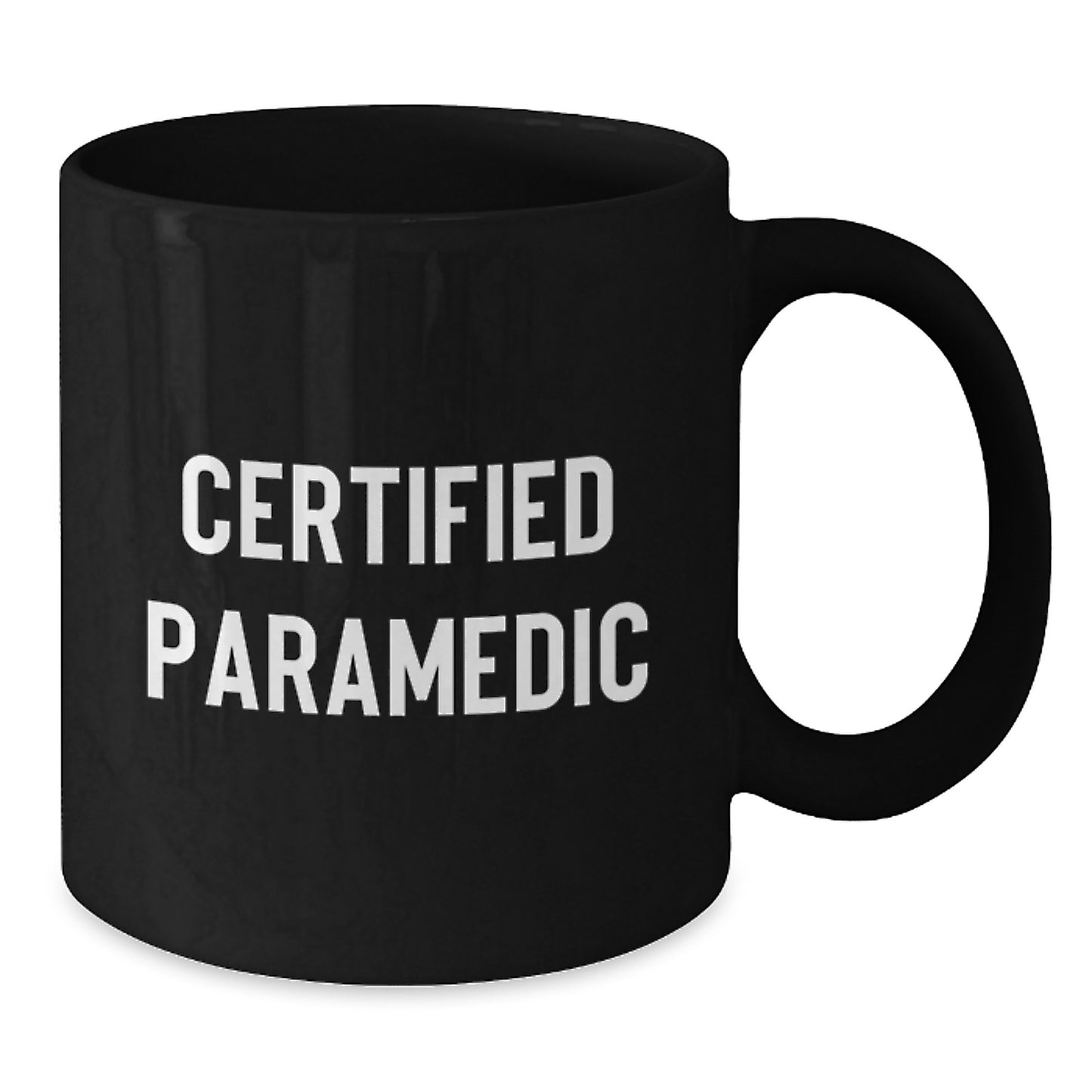 Certified Rescue Worker Funny Quote Black Coffee Mug Gifts for Rescue Worker Men from Coworkers, Unique Christmas Unique Gifts - Additional