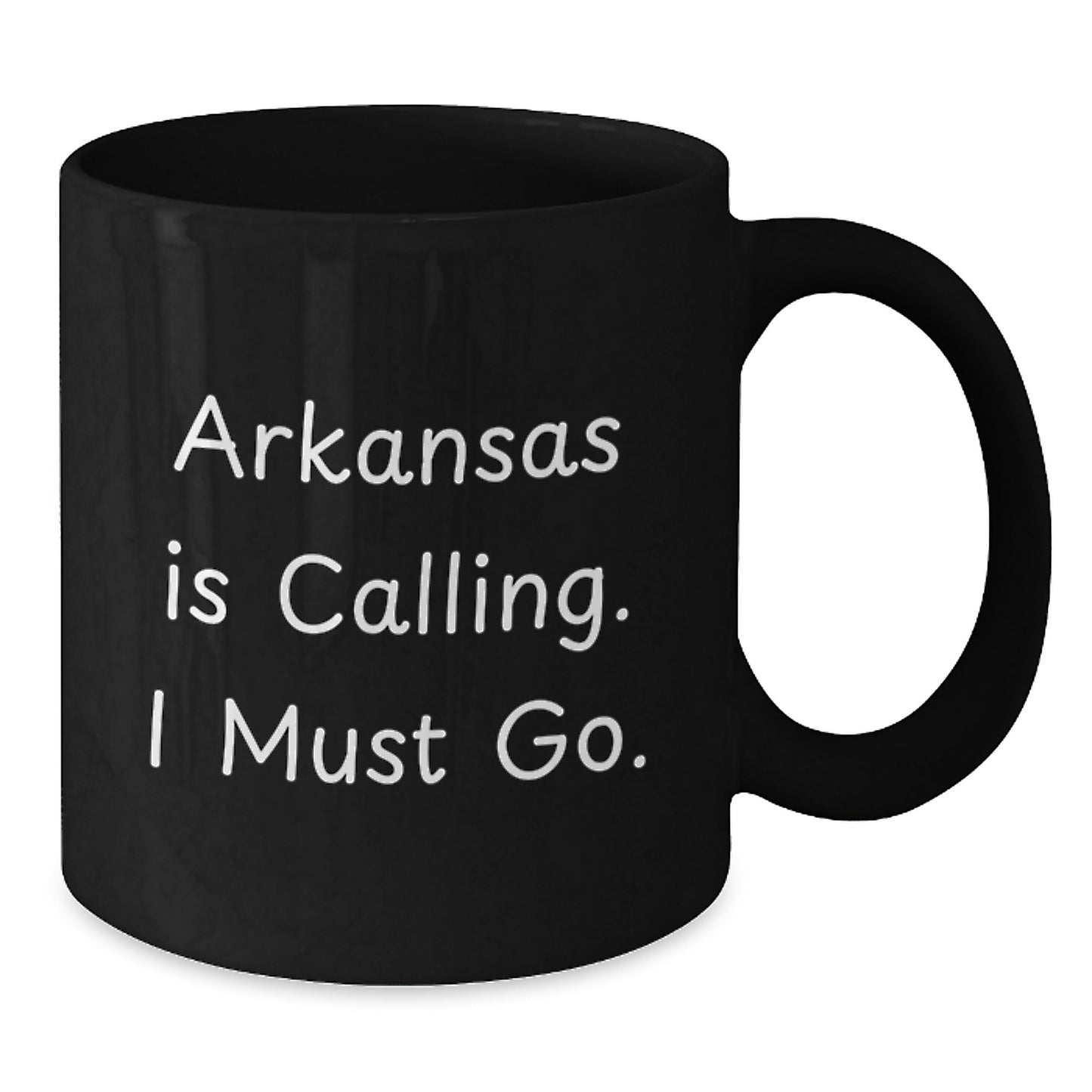 Funny Arkansas Black Coffee Mug Gifts from Friends to Arkansas Men for Christmas Unique Arkansas Gifts - Additional