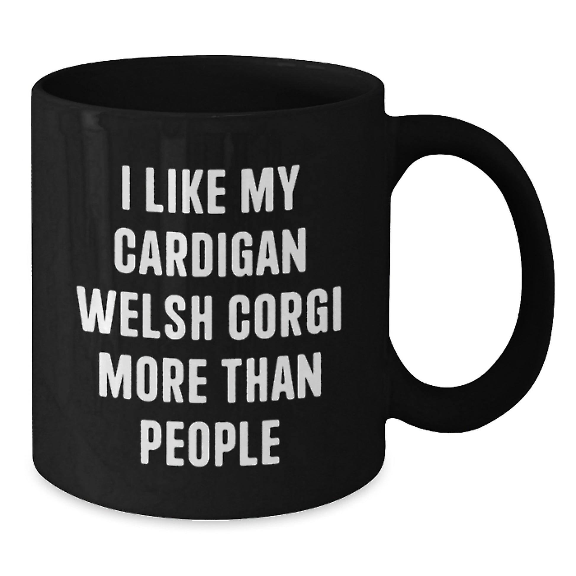 Funny Cardigan Welsh Corgi Dog Gifts from Friends - I Like My Cardigan Welsh Corgi More Than People Inspired Birthday Unique Gift for Men Women Family - Additional