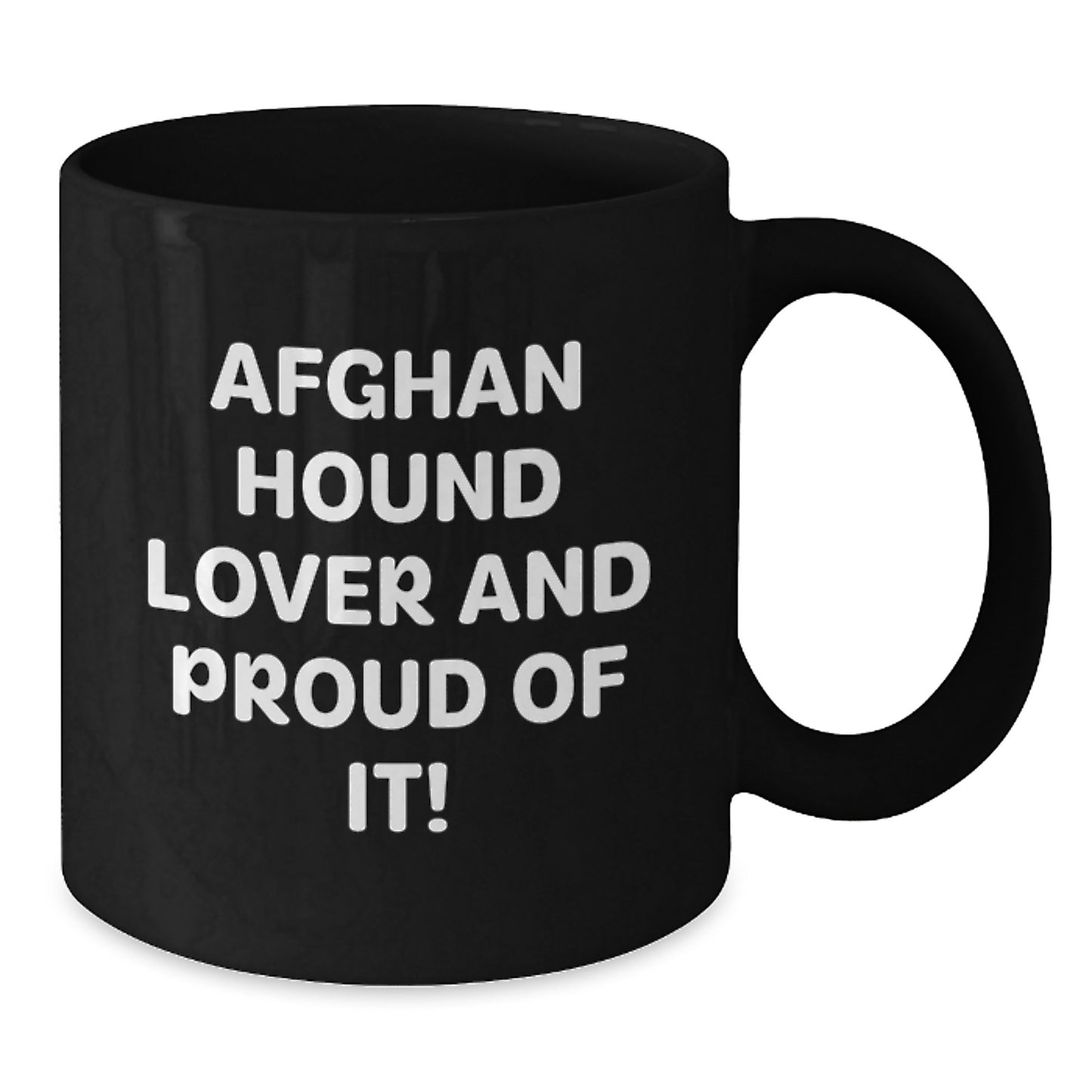 Afghan Hound Dog Lovers Black Coffee Mugs, Funny Quote Gifts from Friends to Afghan Hound Dog Enthusiasts, Birthday Unique Gifts for Afghan Hound Dog Owners - Additional