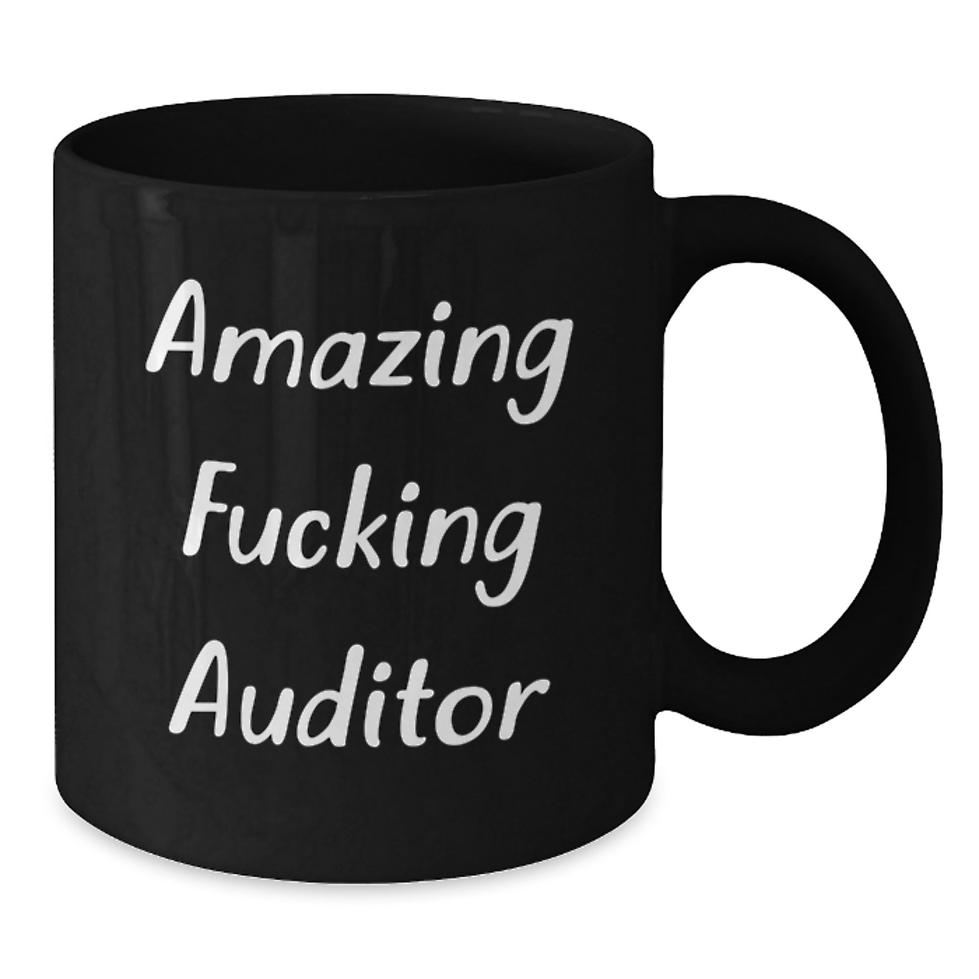 Funny Auditor Gifts from Men to Friends and Family, Black Coffee Mug for Auditor Enthusiasts, Unique Christmas Unique Gifts for Auditor - Additional