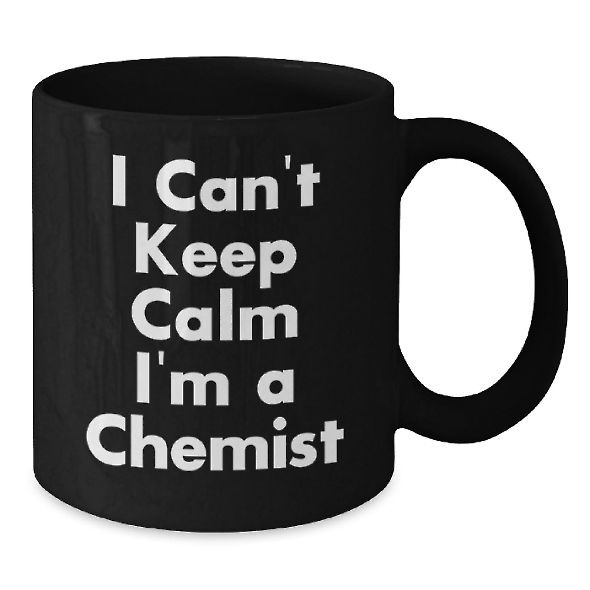 Funny Chemist Gifts from Men to Chemist Friends and Colleagues with I'm a Chemist Black Coffee Mug for Christmas Unique Presents - Additional