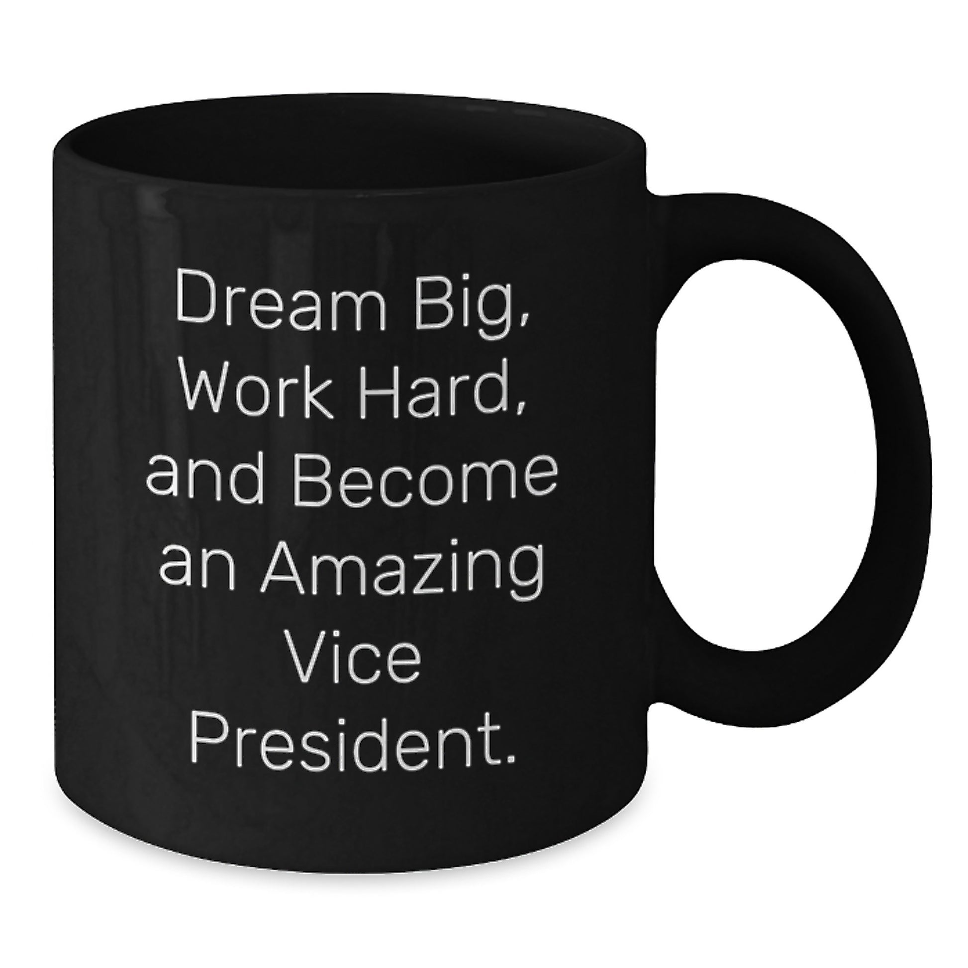 Gifts from Friends for Amazing Vice Presidents, Funny Black Coffee Mug, Perfect for Vice President Christmas Unique Gifts - Additional