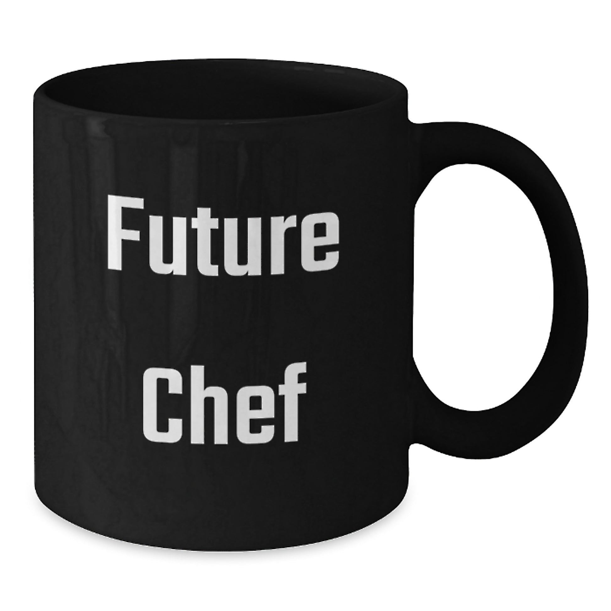 Funny Chef Quote Black Coffee Mugs for Future Chefs Gifts from Family to Friends - Additional
