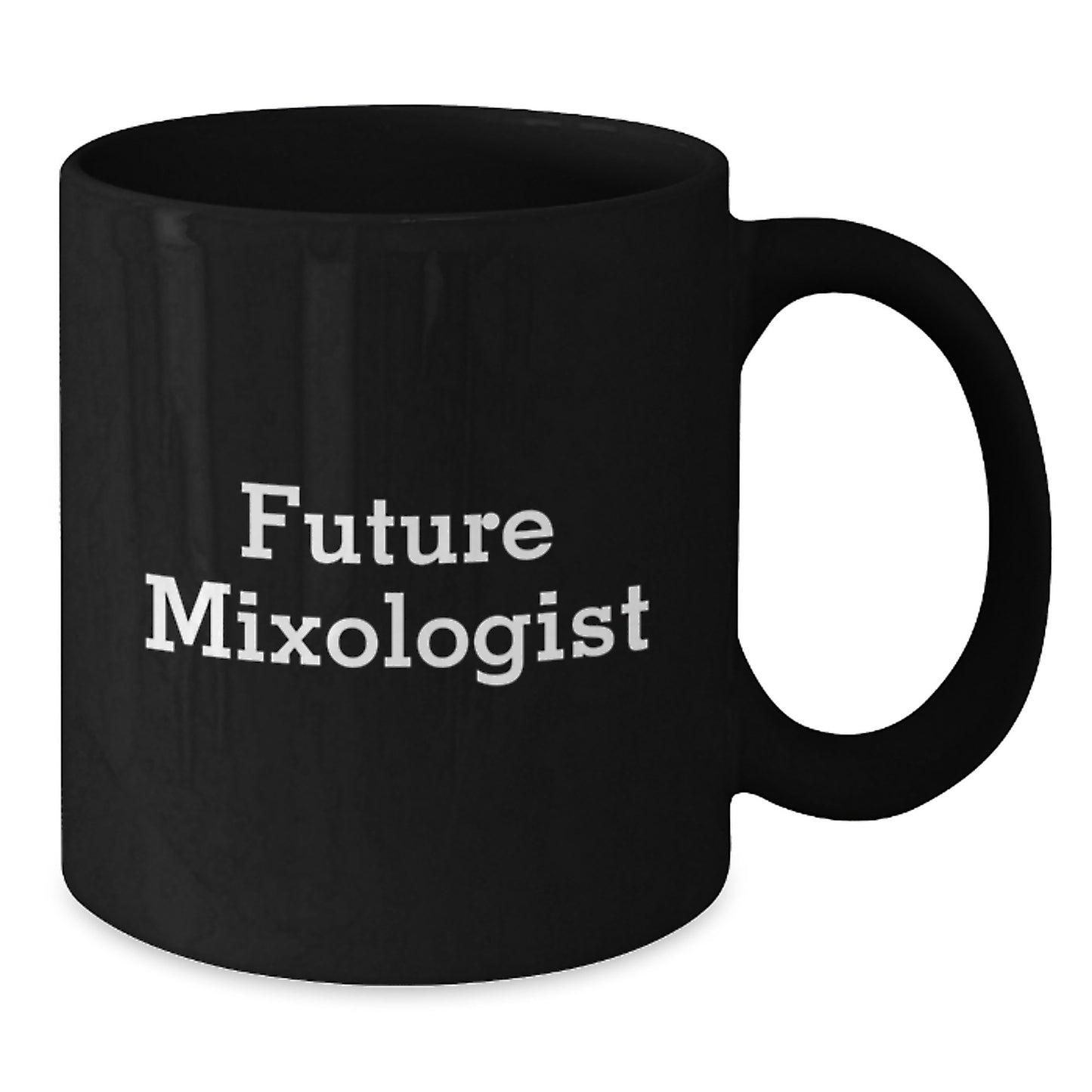 Funny Future Mixologist Gifts from Friends and Family, 'May the Brew Be With You' Black Coffee Mug, Perfect Graduation Unique Gifts - Additional