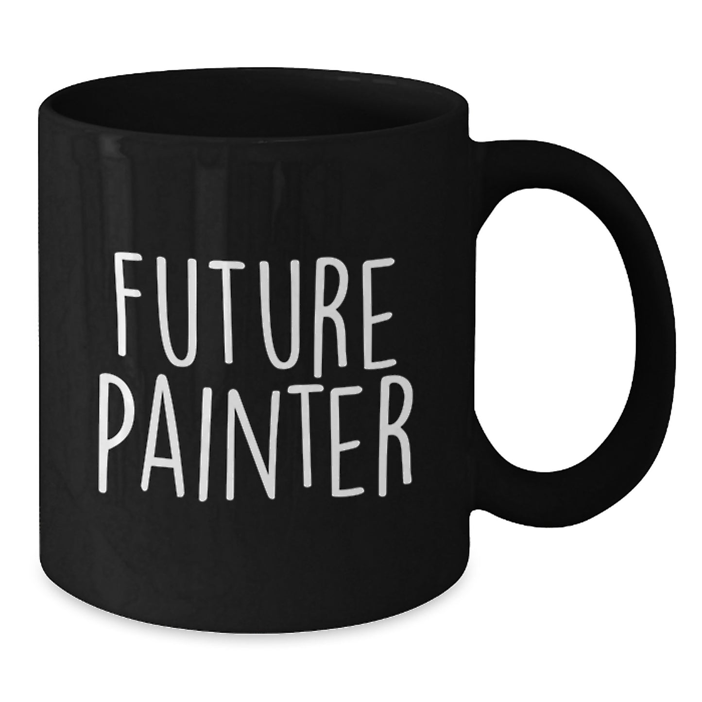 Funny Painter Gifts for Future Painter Friends, Black Coffee Mug for Painter Men Women Christmas Unique Gifts, Gifts from Friends for Painter - Additional