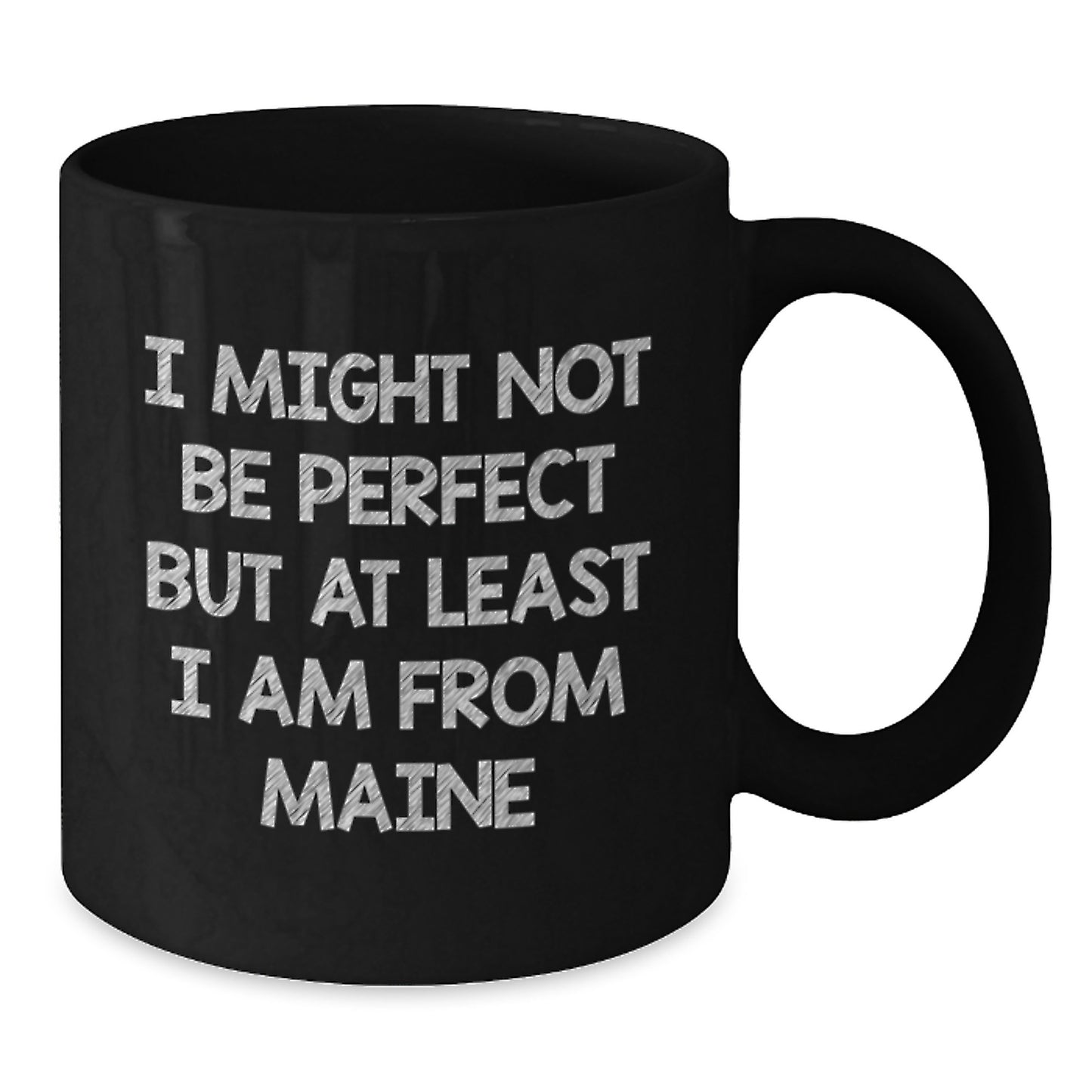Maine Christmas Black Coffee Mugs Gifts from Friends and Family, Funny Quote for Maine Lovers, Unique Holiday Presents for Men and Women - Additional