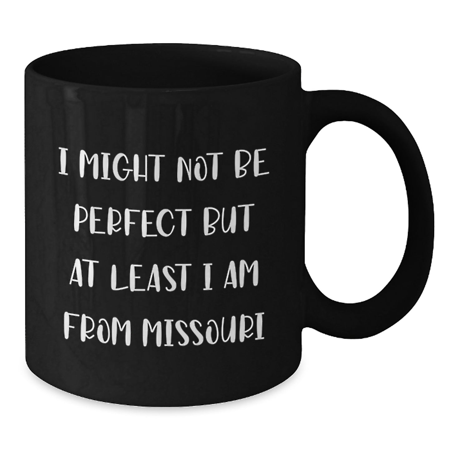 Funny Missouri Quotes Gifts for Men from Missouri Black Coffee Mug, Perfect Graduation Unique Gifts - Additional