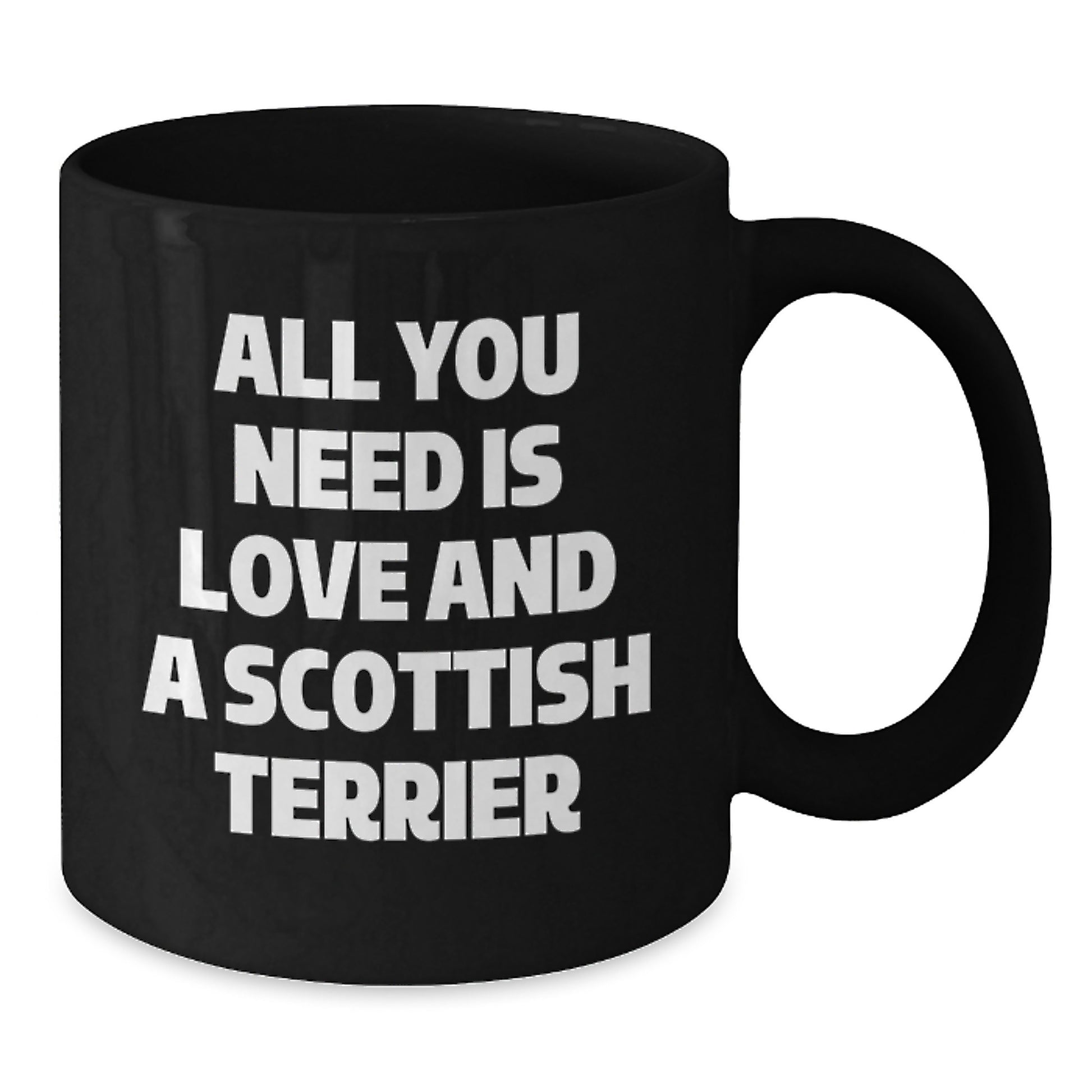Funny Scottish Terrier Dog Lover Gifts For Men Women Friends Christmas Unique Mugs from Daughter - Additional