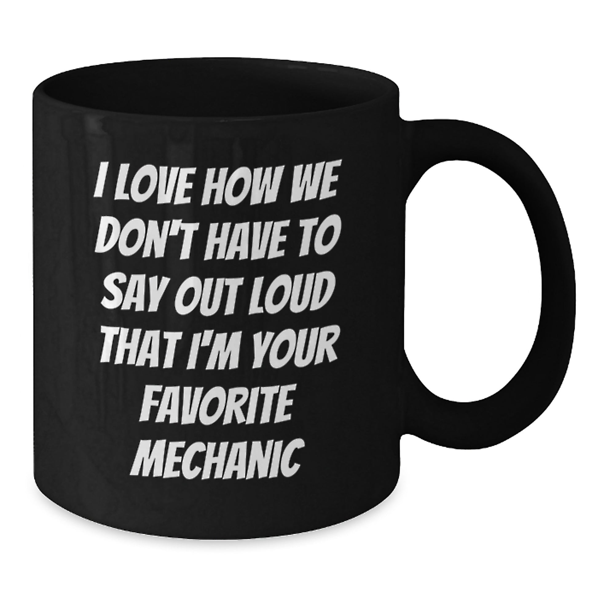 Funny Mechanic Black Coffee Mug Gifts from Friends, Men, or Family to Your Favorite Mechanic, Unique Christmas Unique Gifts for Him - Additional