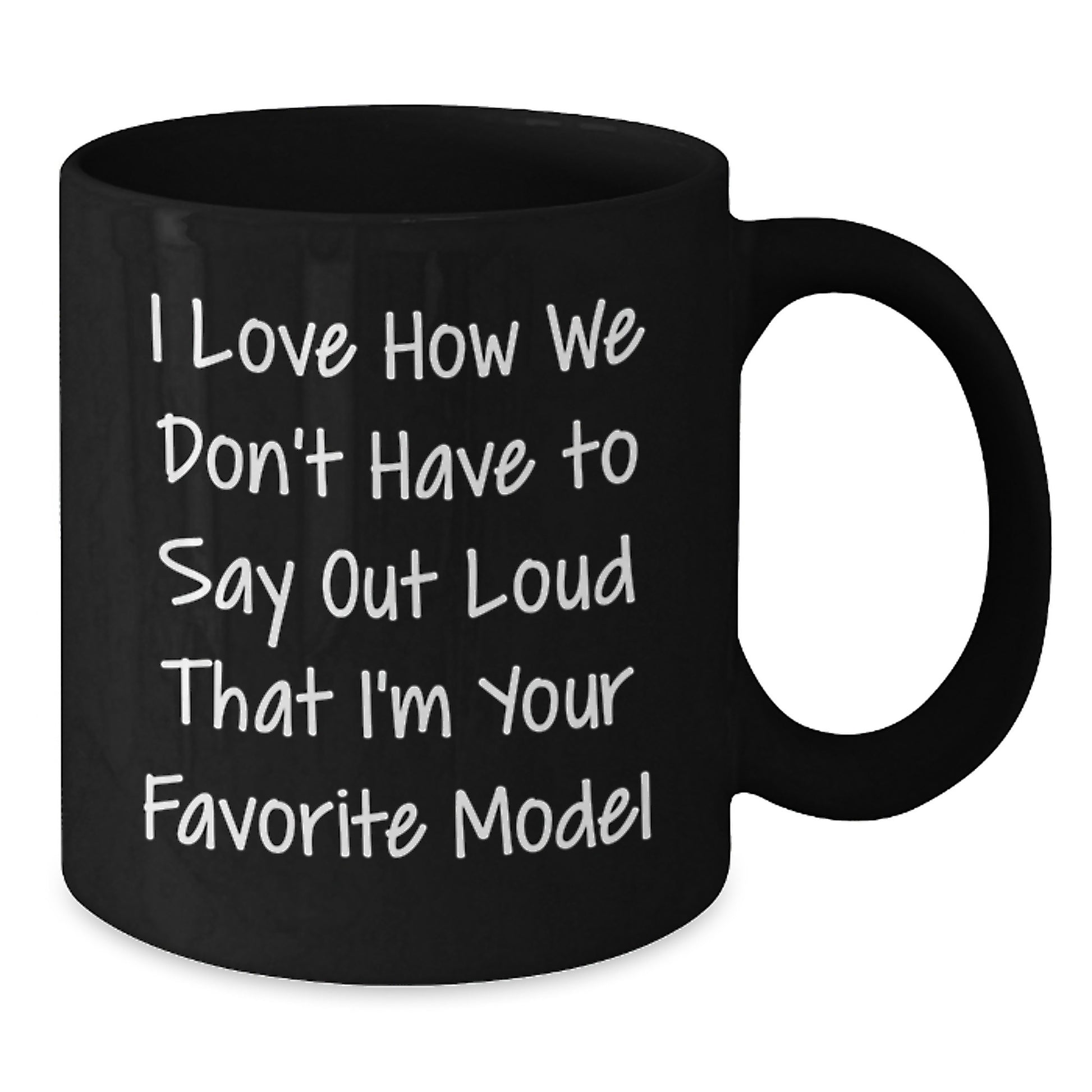 Funny Model Gifts for Men from Family, Unique Black Coffee Mugs with Inspirational Quote for Graduation - Additional