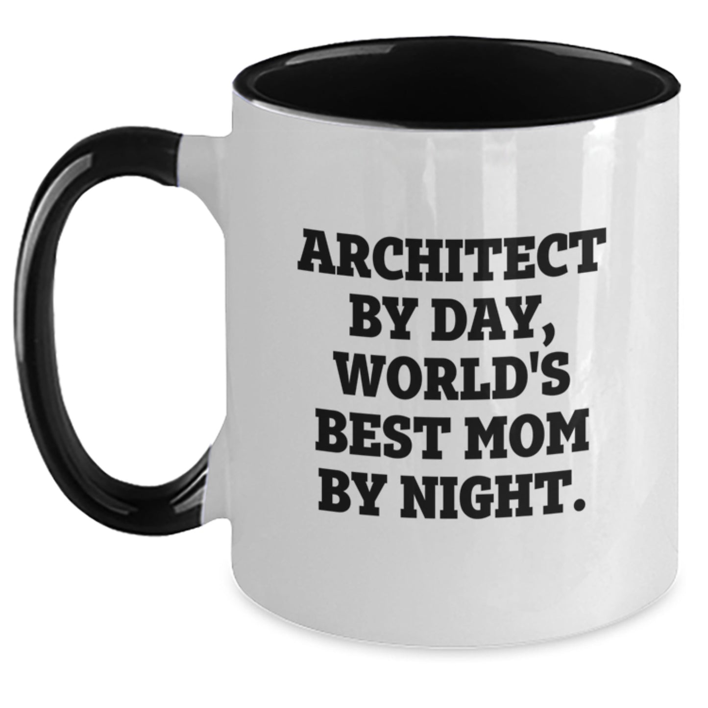 Architect Gifts for Men and Women - Funny Two Tone Coffee Mugs from Mom - Christmas Unique Gifts for Architects and Friends - Main