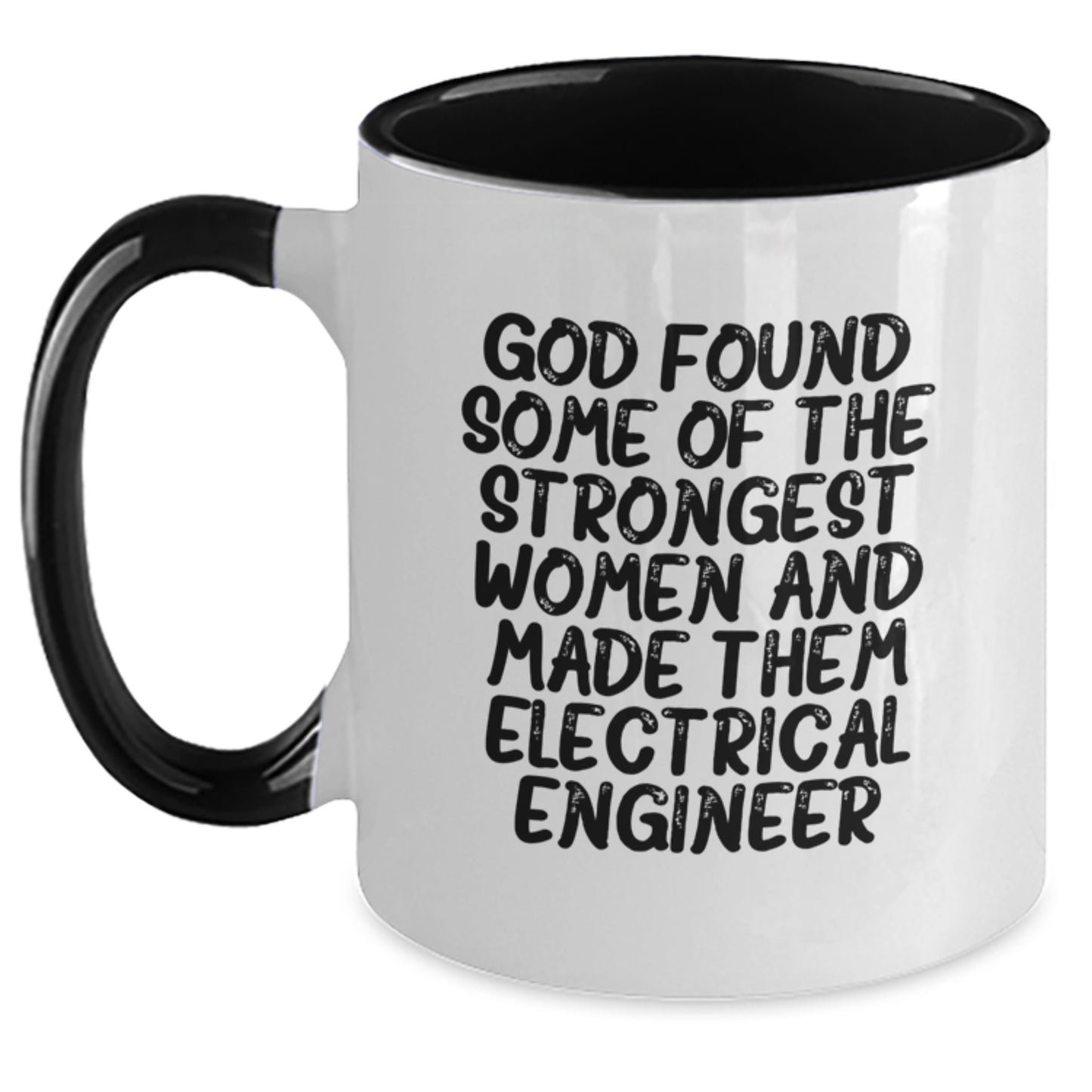 Funny Electrical Engineer Gifts from Men, Women or Friends - Unique Two Tone Coffee Mug - Christmas Unique Presents for Electrical Engineer or Men, Women, Friends - Main