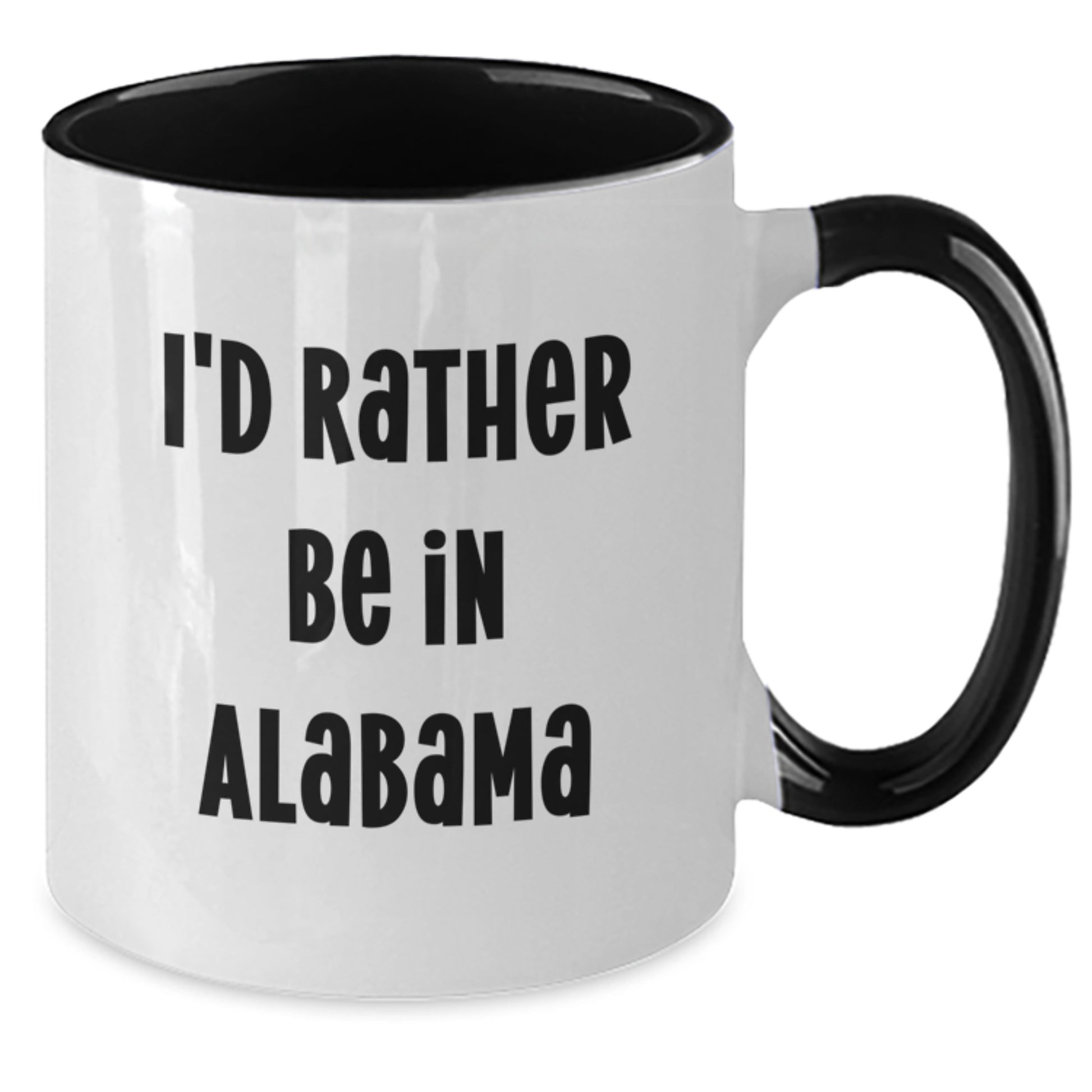 Funny Two Tone Coffee Mugs Gifts from Alabama Friends to Family for Christmas - Additional