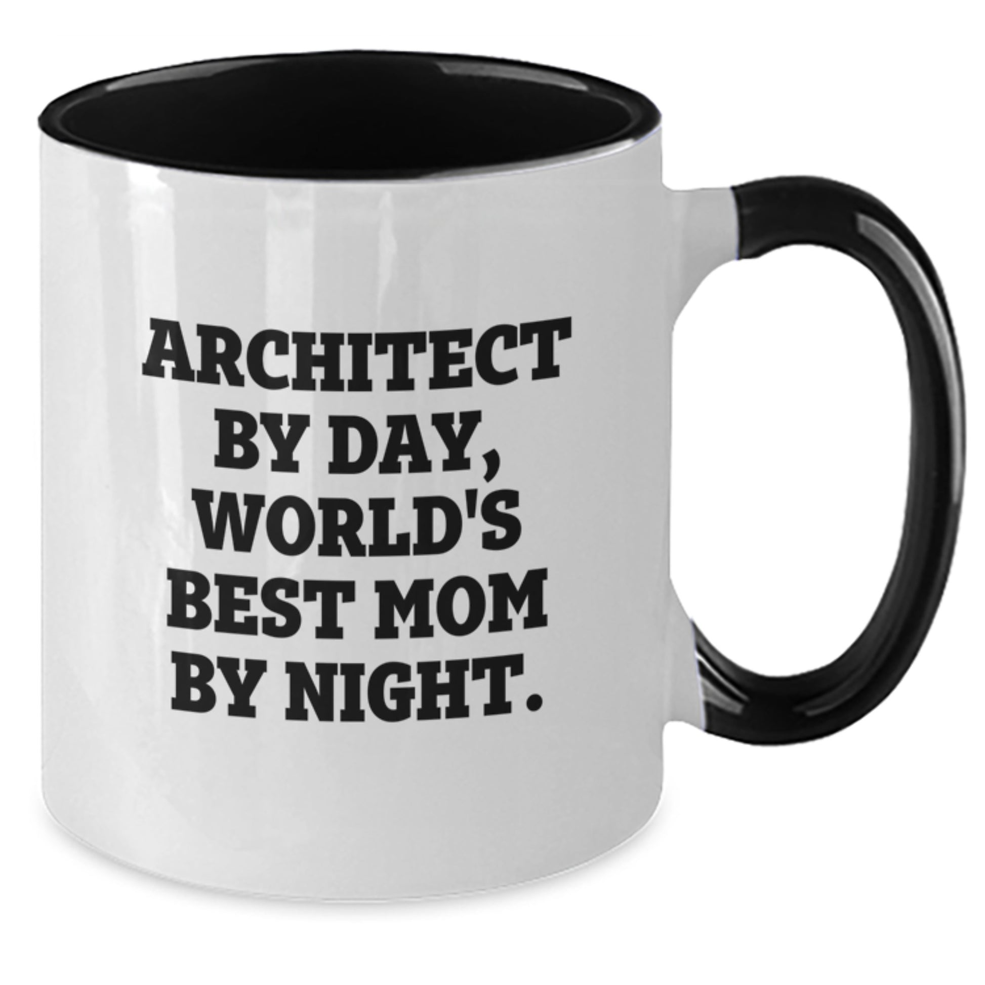 Architect Gifts for Men and Women - Funny Two Tone Coffee Mugs from Mom - Christmas Unique Gifts for Architects and Friends - Additional