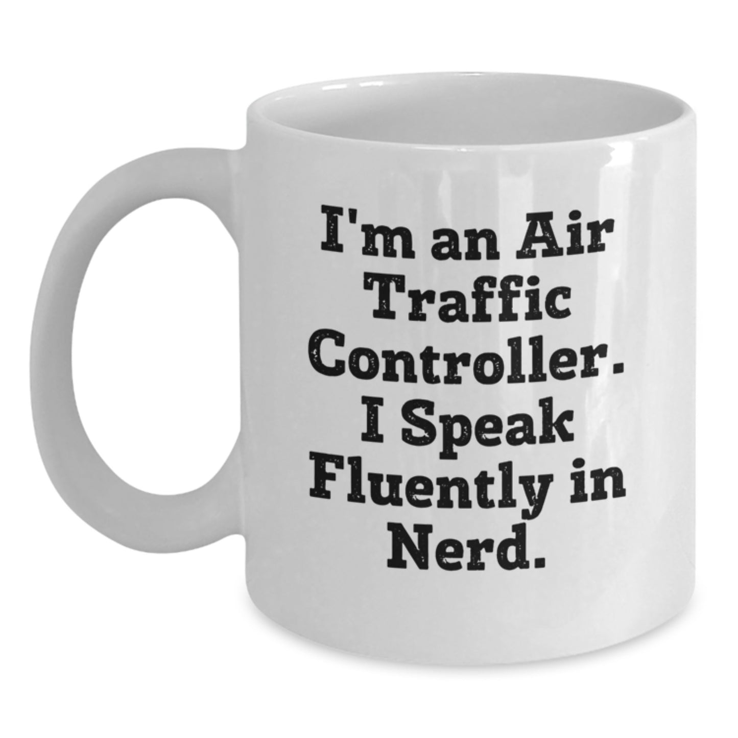Funny Air Traffic Controller Gifts for Men, Unique I Speak Fluently In genius. Mugs for Christmas Unique Gifts from Friends - Main