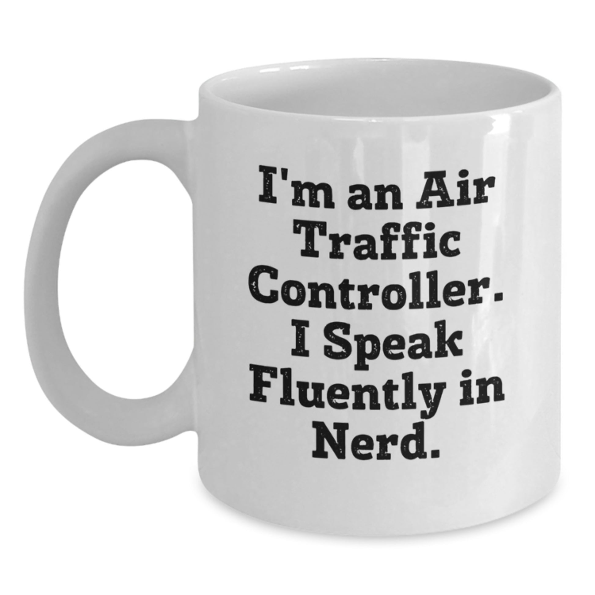 Funny Air Traffic Controller Gifts for Men, Unique I Speak Fluently In genius. Mugs for Christmas Unique Gifts from Friends - Main