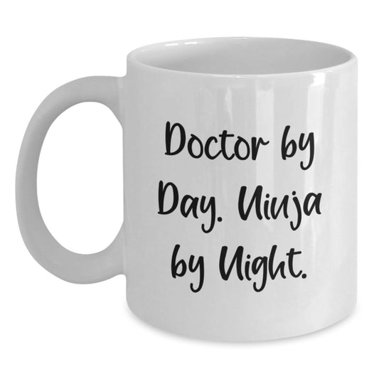 Funny Doctor White Coffee Mugs Gifts for Doctor Friends Christmas Unique Gifts from Men or Women - Main