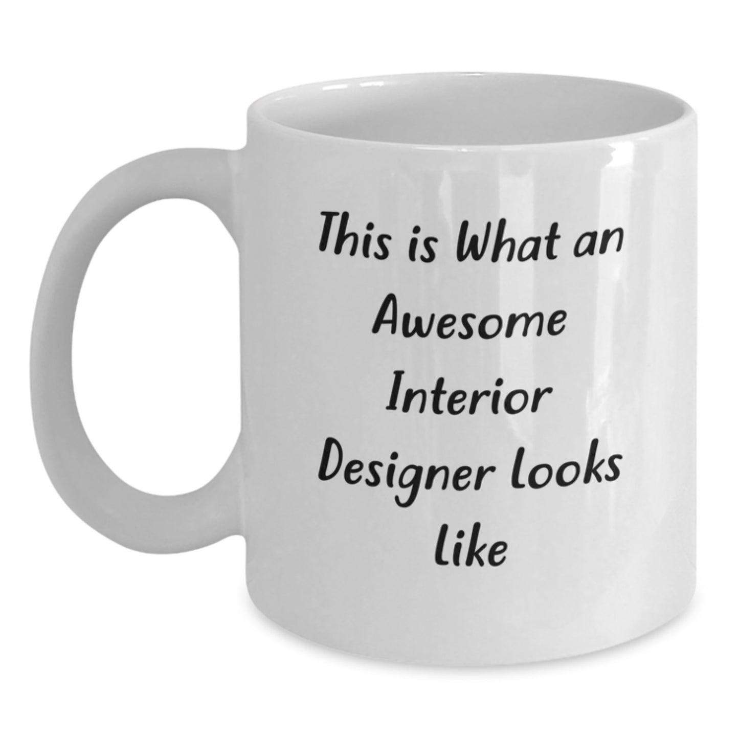 Funny Interior Designer Gifts from Friends to Interior Designer, White Coffee Mug Perfect for Christmas Unique Gifts - Main