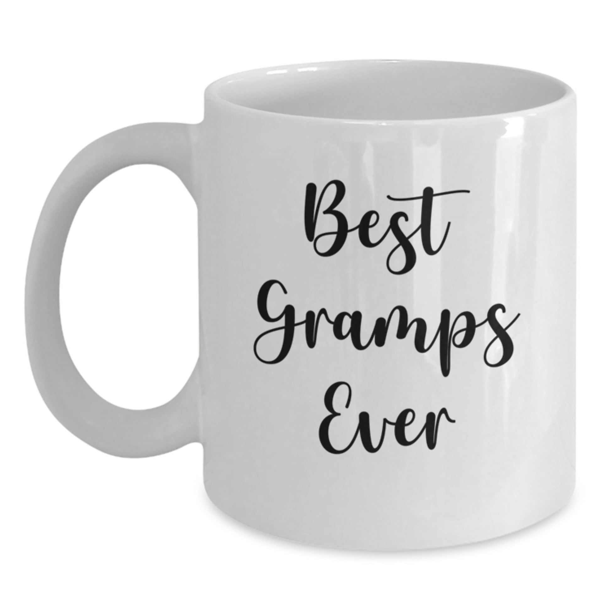 Funny Quote Gramps Gifts for Men White Coffee Mug, Best Gramps Ever Christmas Unique Gifts, White Ceramic Mug Gifts from Family - Main