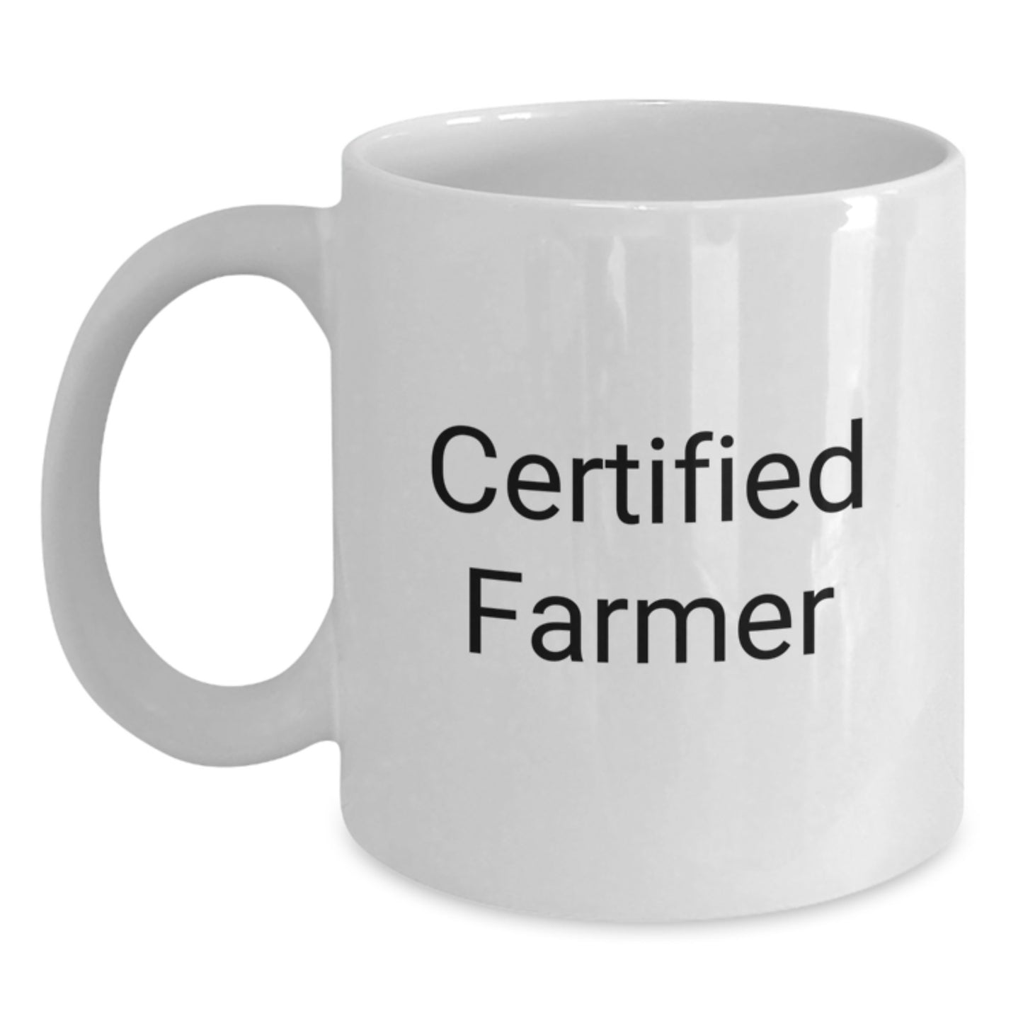 Funny Gifts from Friends for Farmers | White Coffee Mug, Perfect for Graduation - Main