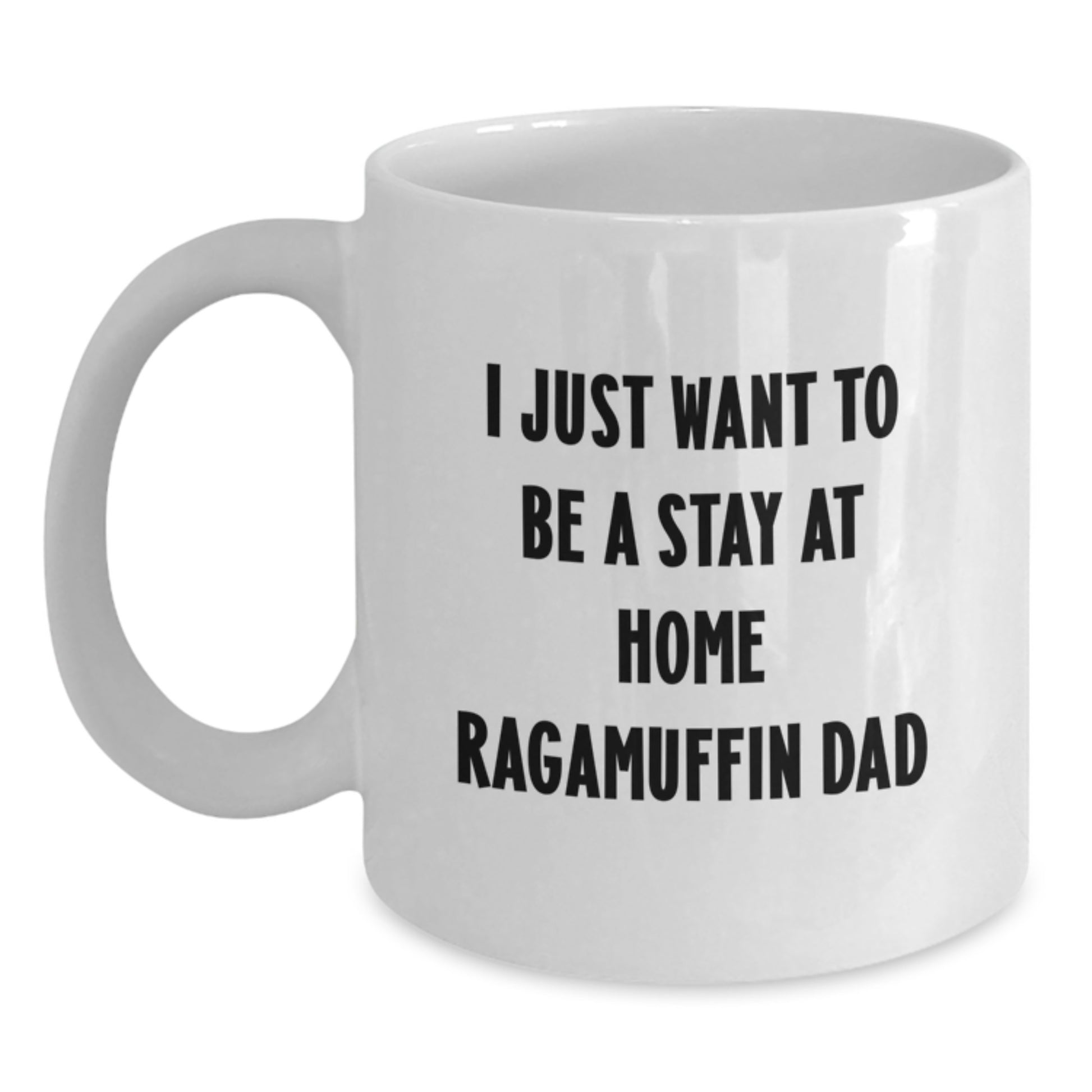 Funny Ragamuffin Cat Gifts from Men for White Coffee Mug Enthusiasts, Unique Christmas Unique Gifts - Main