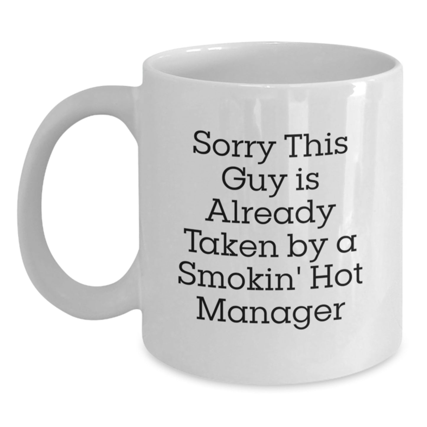 Funny Manager Gifts for Men, Unique White Coffee Mug for Christmas Unique Gifts from Friends to Boss - Main