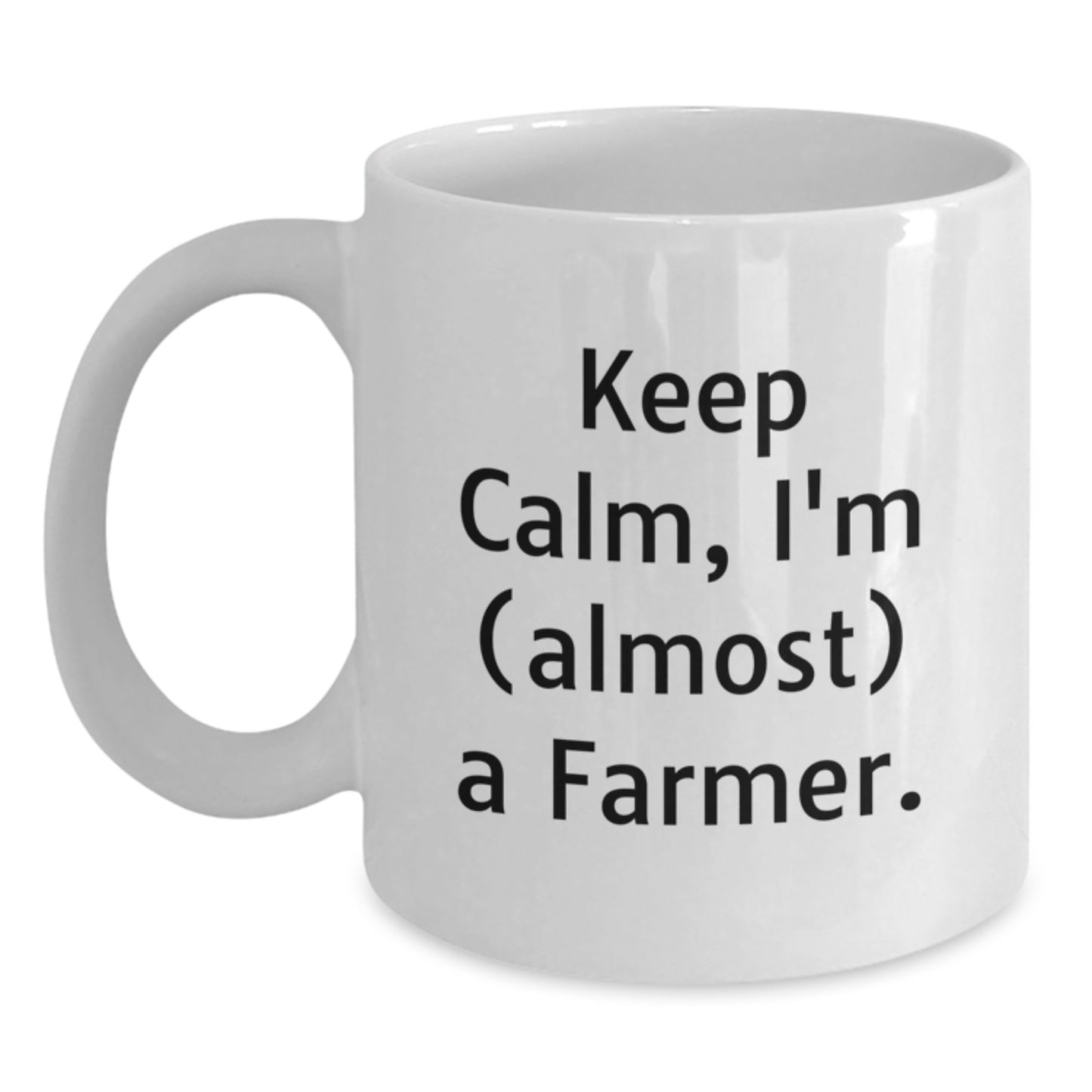 Funny Farmer White Coffee Mug Gifts from Friends and Family for Christmas Unique Presents - Main