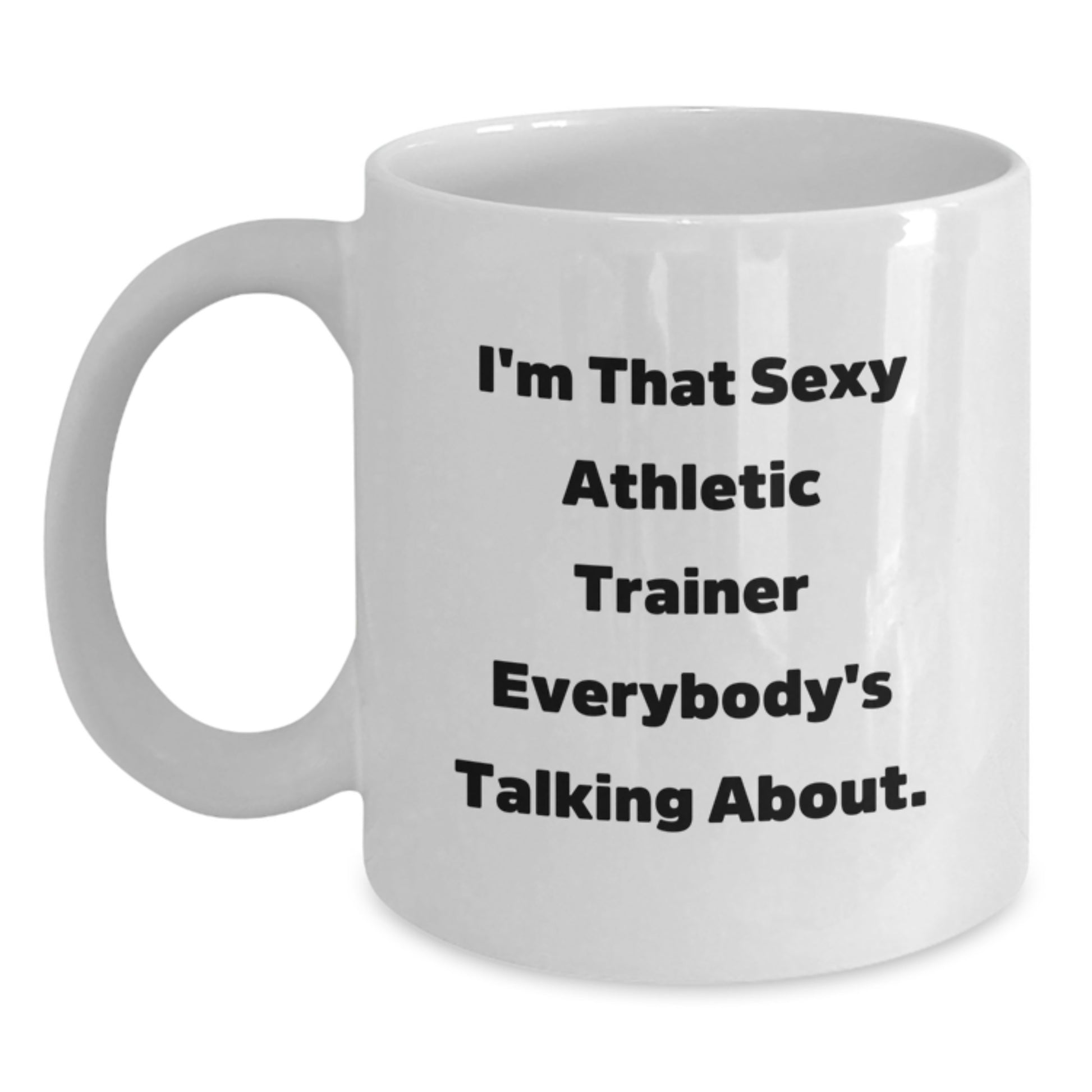 Funny Athletic Trainer White Coffee Mugs Gifts from Men to Friends for Christmas Unique - Main