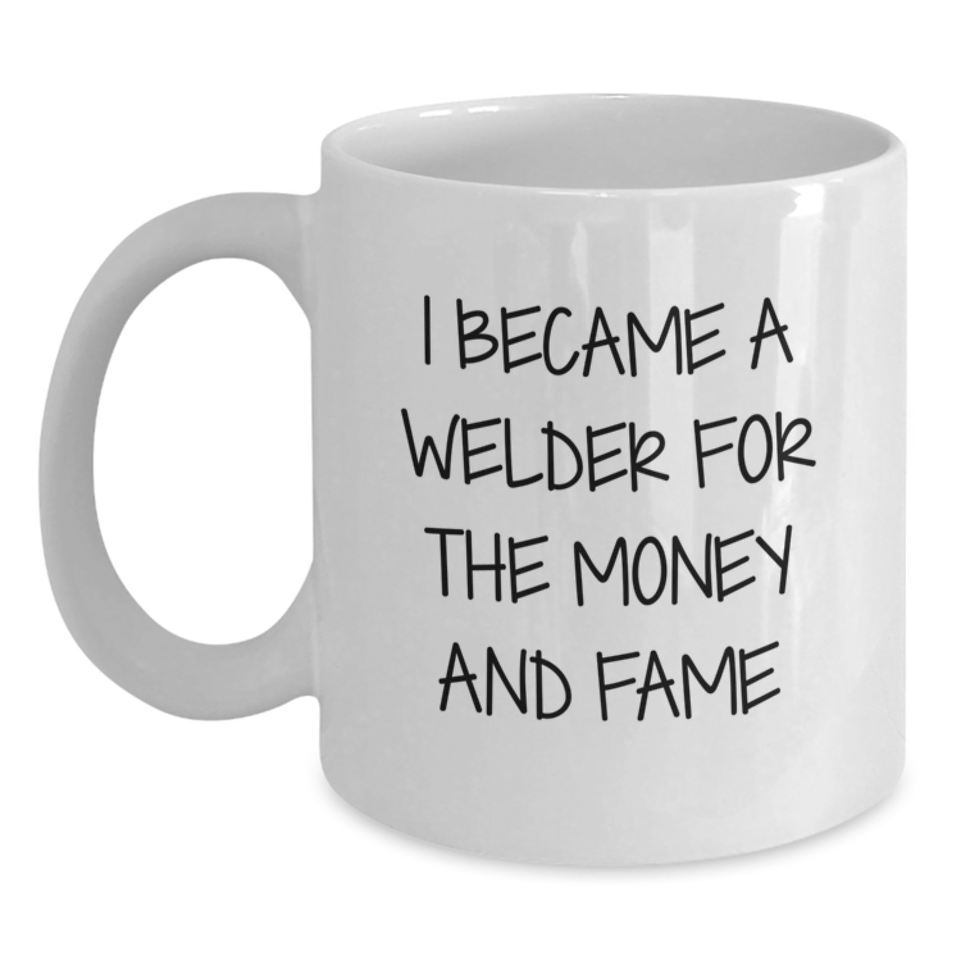 Funny Quote White Coffee Mugs for Welders, Valentine's Unique Gifts from Friends to Family - Main