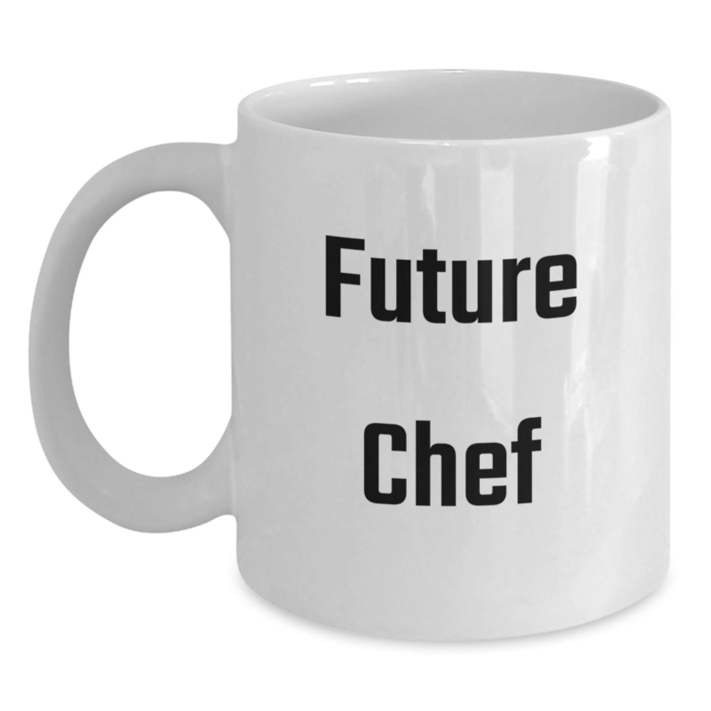 Funny Future Chef White Coffee Mug Gifts from Friends to Future Chefs, Graduation Unique Gifts for Him, Her, or Anyone Who Loves Cooking - Main