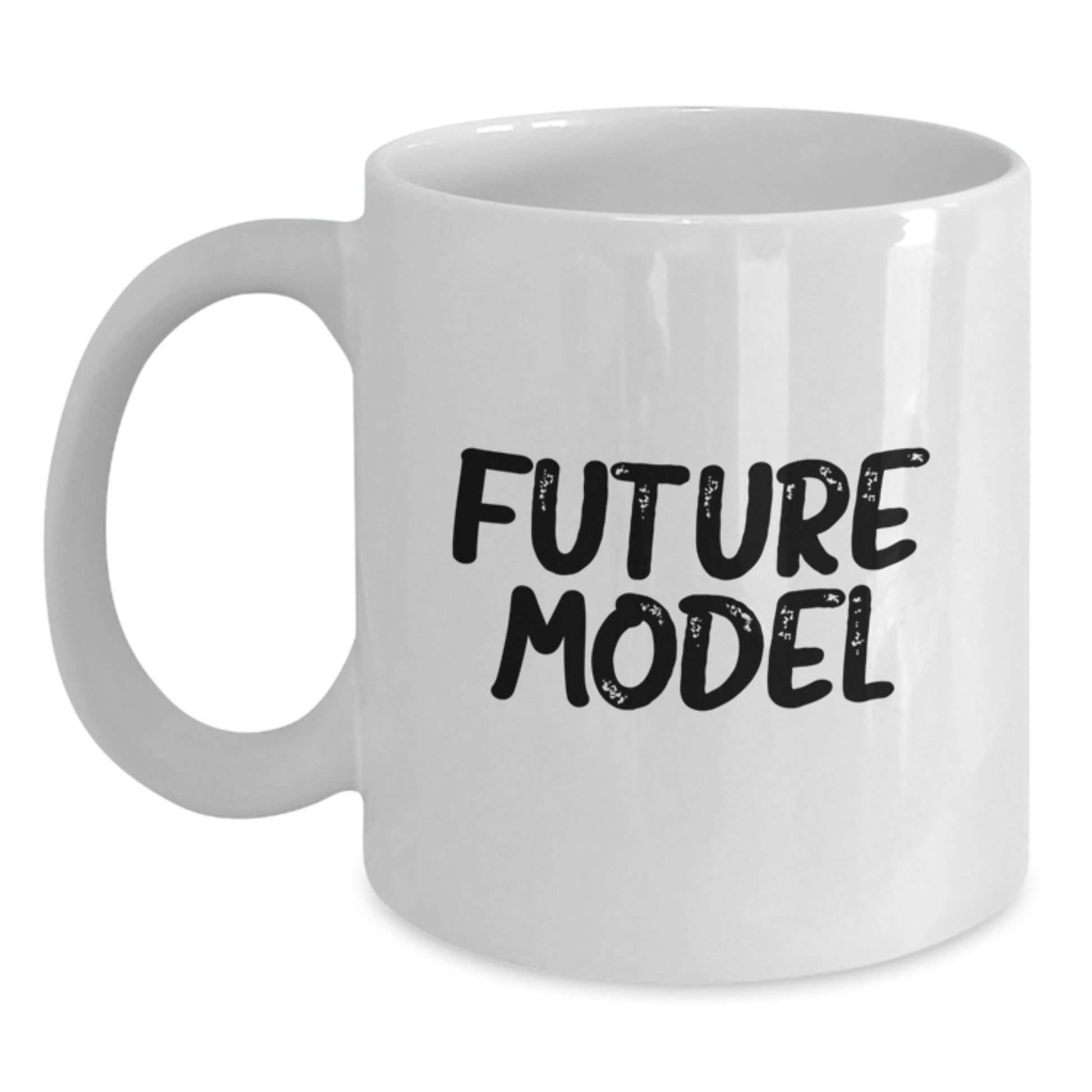 Model Graduation Funny White Coffee Mugs Gifts from Friends for Model Enthusiasts, Funny Quote Inside, Microwave and Dishwasher Safe - Main