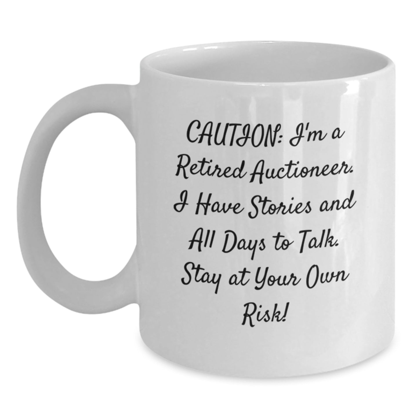 Funny Auctioneer Gifts from Friends for Auctioneer Men This Christmas Unique Mug - Main