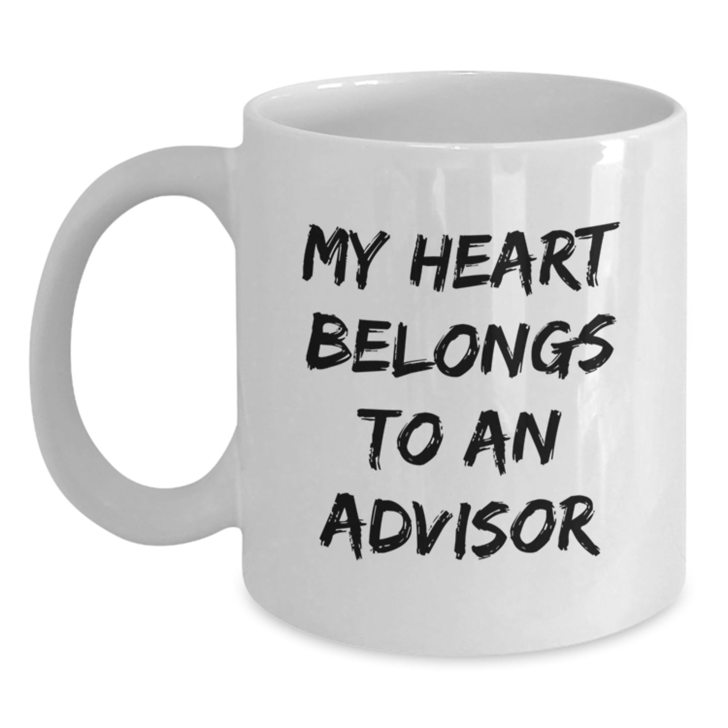 Funny Advisor Quote Gifts from Men to Advisor White Christmas Unique Coffee Mugs, 11oz or 15oz, Ceramic, Microwave and Dishwasher Safe - Main