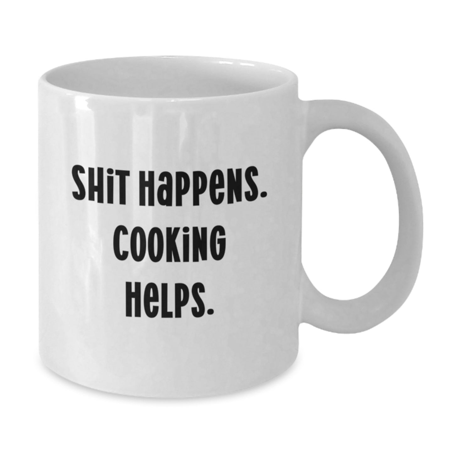 Funny Cooking White Coffee Mug Gifts from Men to Cooking Enthusiasts, Christmas Unique Gifts for Friends, Women, or Family Members - Additional