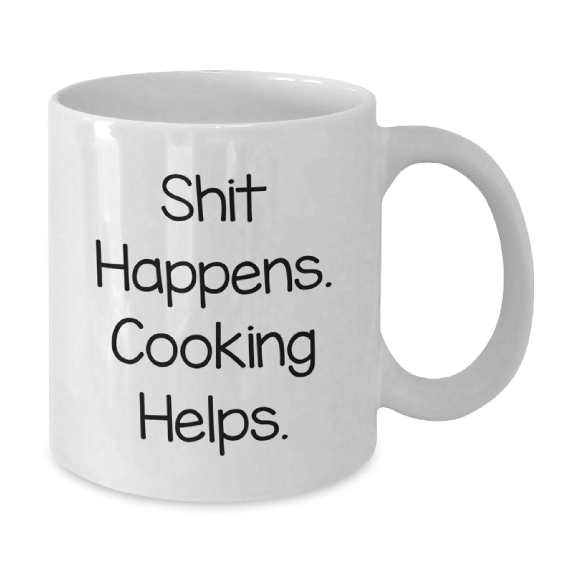 Funny Cooking Quotes White Coffee Mugs, Gifts from Friends for the Cooking Enthusiasts on Christmas Unique Gifts - Additional