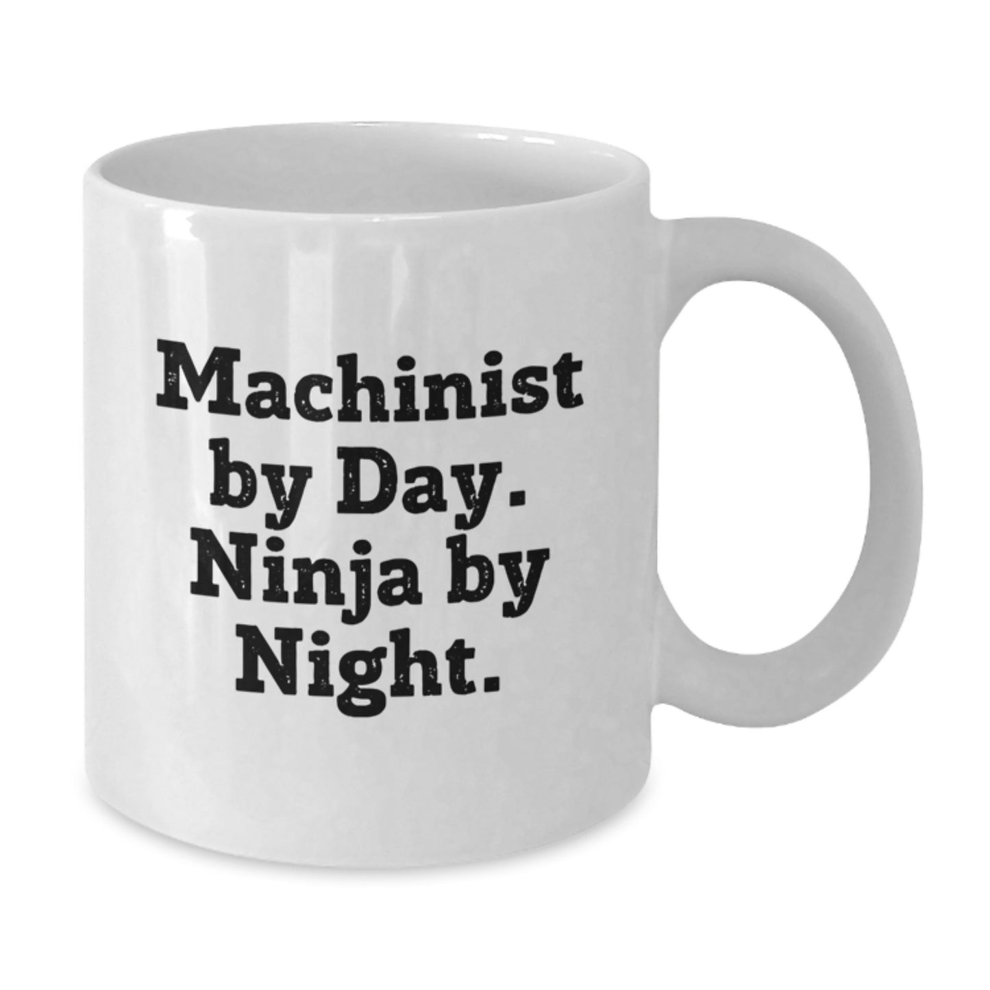 Machinist Gifts Funny Quotes Ninja By Day, Birthday Unique Gifts for Machinist Friends from Family - Additional