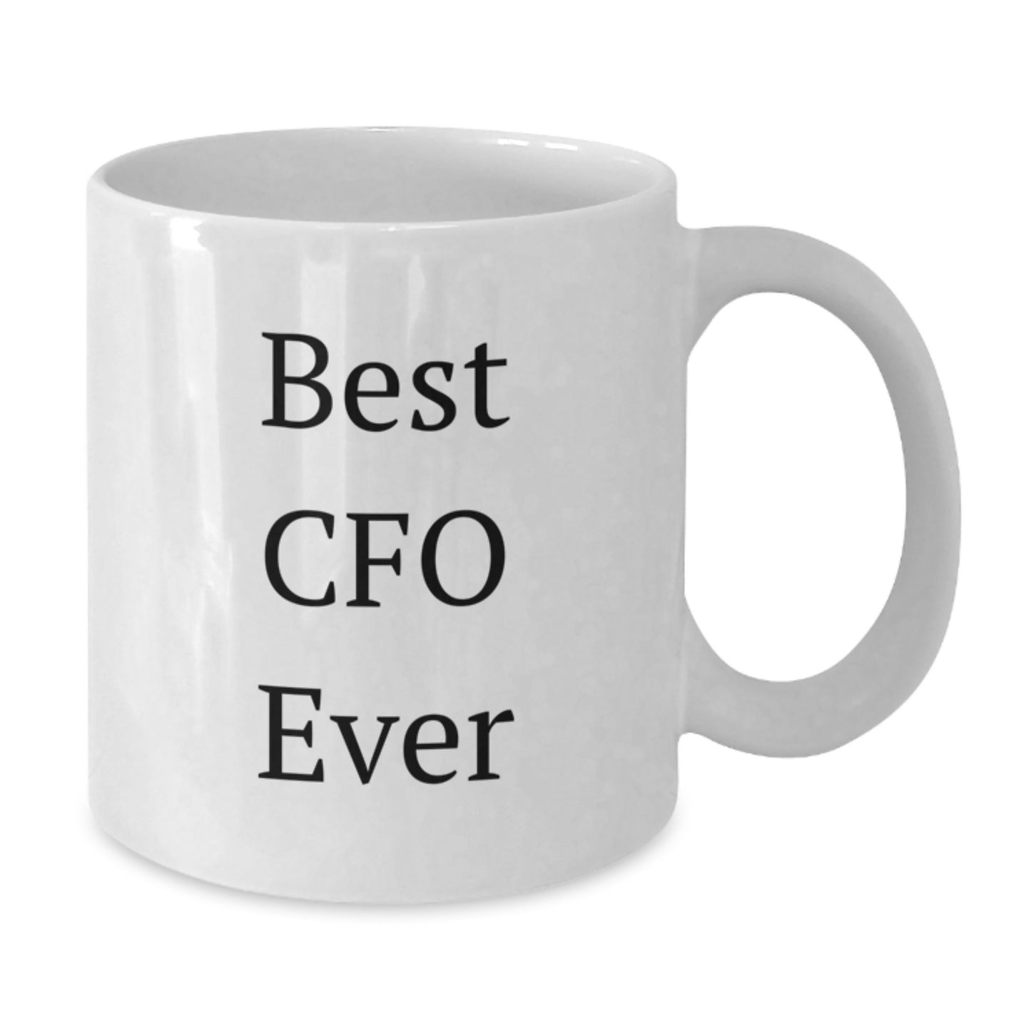 Funny CFO White Coffee Mug Gifts from Men to Best CFO Ever on Christmas Unique Gifts - Additional