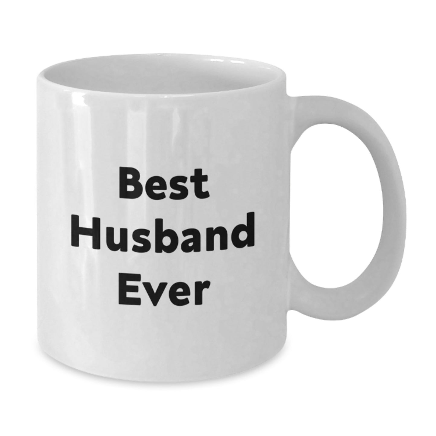 Funny Husband Gifts, 'Best Husband Ever' White Coffee Mug, Gifts from Family for Husband, Unique Graduation Gifts for Him - Additional