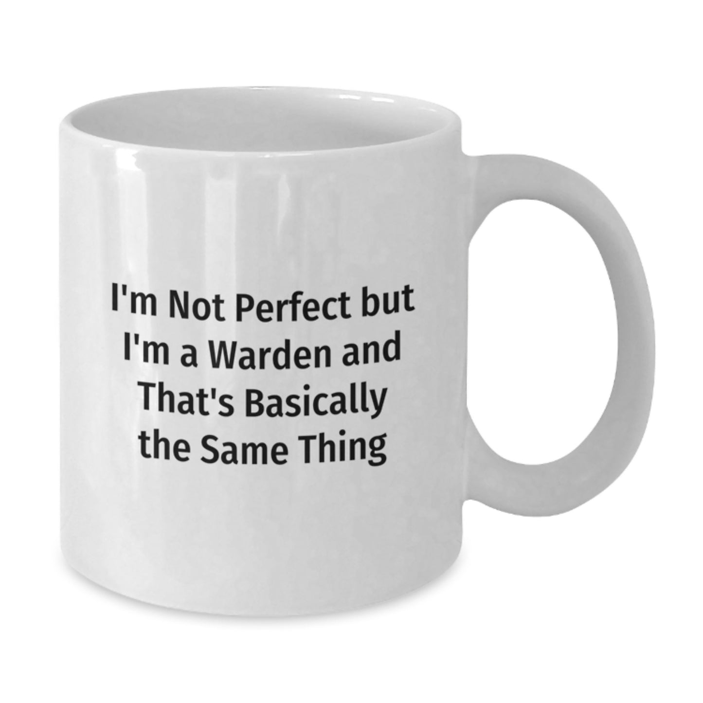 Funny Warden White Coffee Mugs Gifts for Men Warden Friends Christmas Unique Presents from Family - Additional