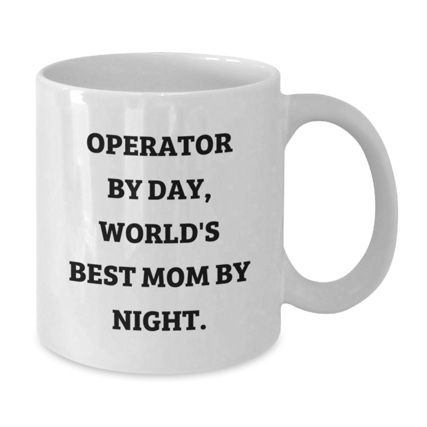 Operator Gifts, Funny White Coffee Mug, Christmas Unique Gifts from Men to Operator - Additional