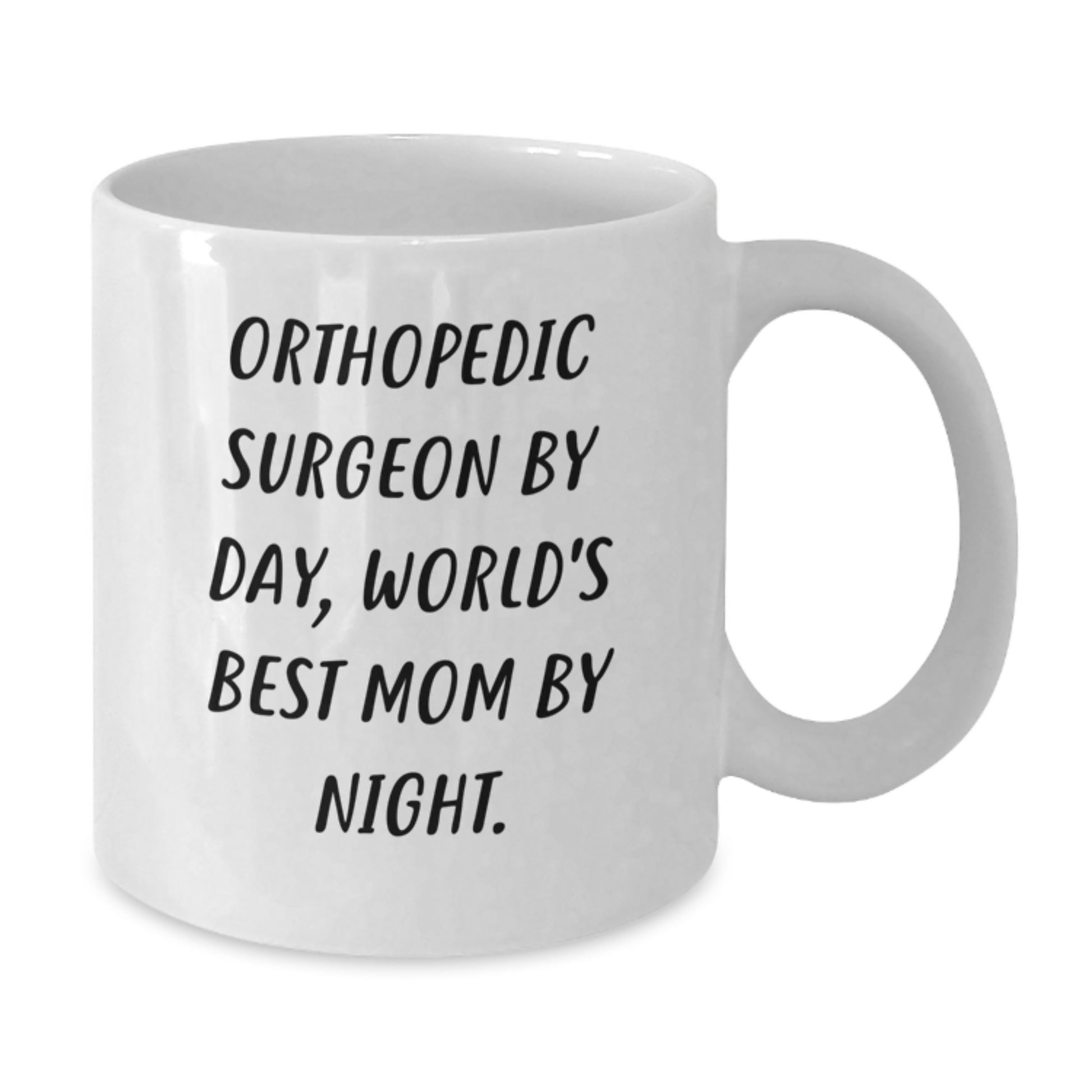 Funny Orthopedic Surgeon Coffee Mugs Gifts from Family, Christmas Unique Gifts for Orthopedic Surgeon By Day, World's Best Mom By Night - Additional
