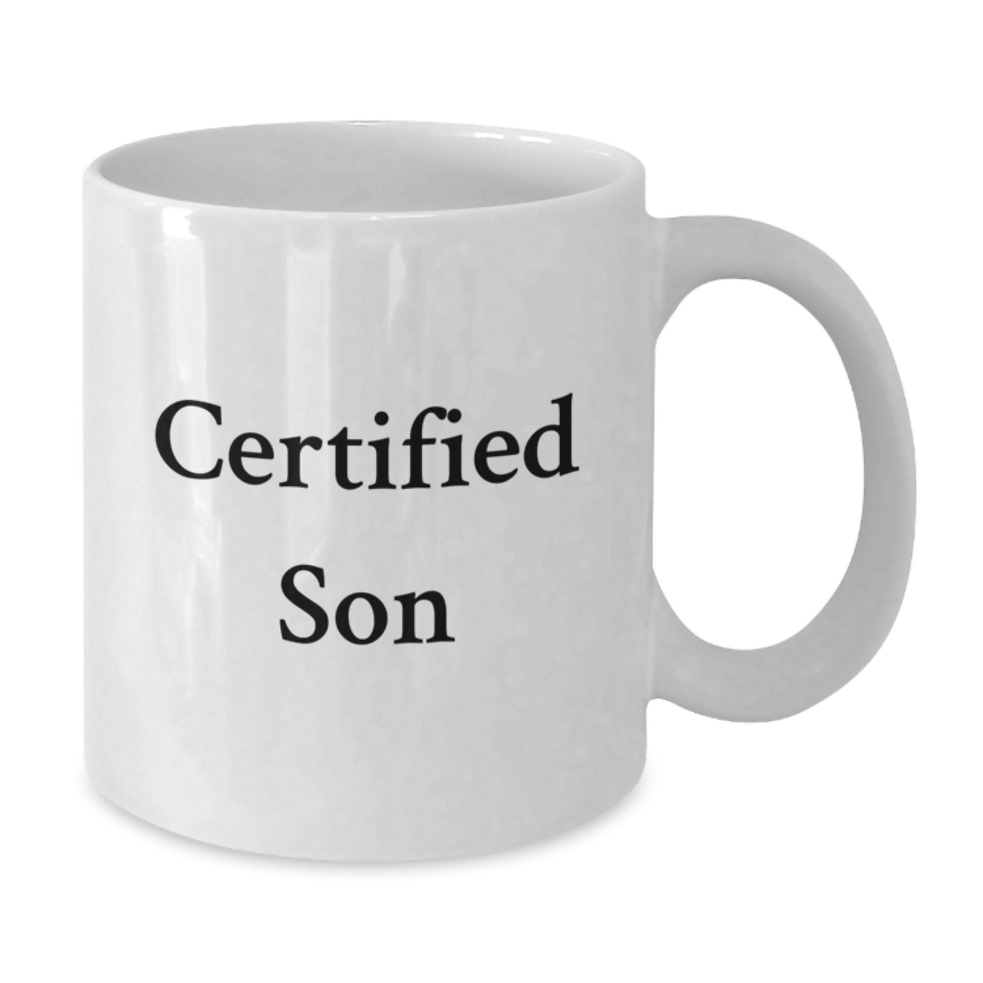 Funny Quote Son White Coffee Mug Gifts for Son from Family, Unique Christmas Unique Gifts for Men, Son Lover - Additional