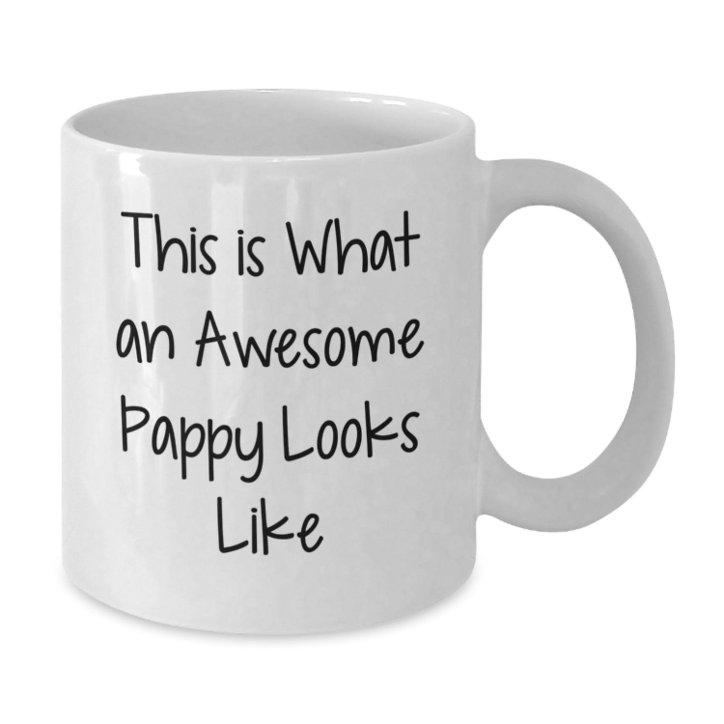 Funny Pappy White Coffee Mugs Gifts from Men to Pappy for Christmas Unique Presents - Additional