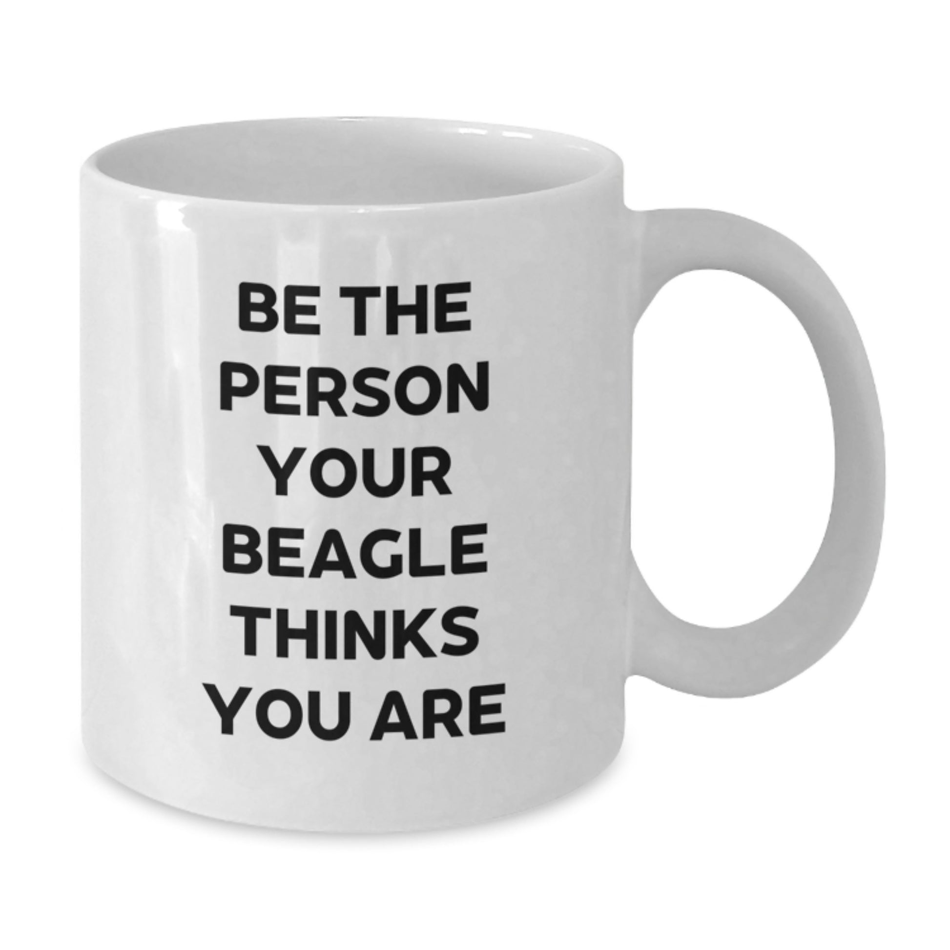 Funny Beagle Dog Gifts - White Coffee Mug for Beagle Lovers, Birthday Unique Gifts from Friends, Coworkers, or Family - Additional