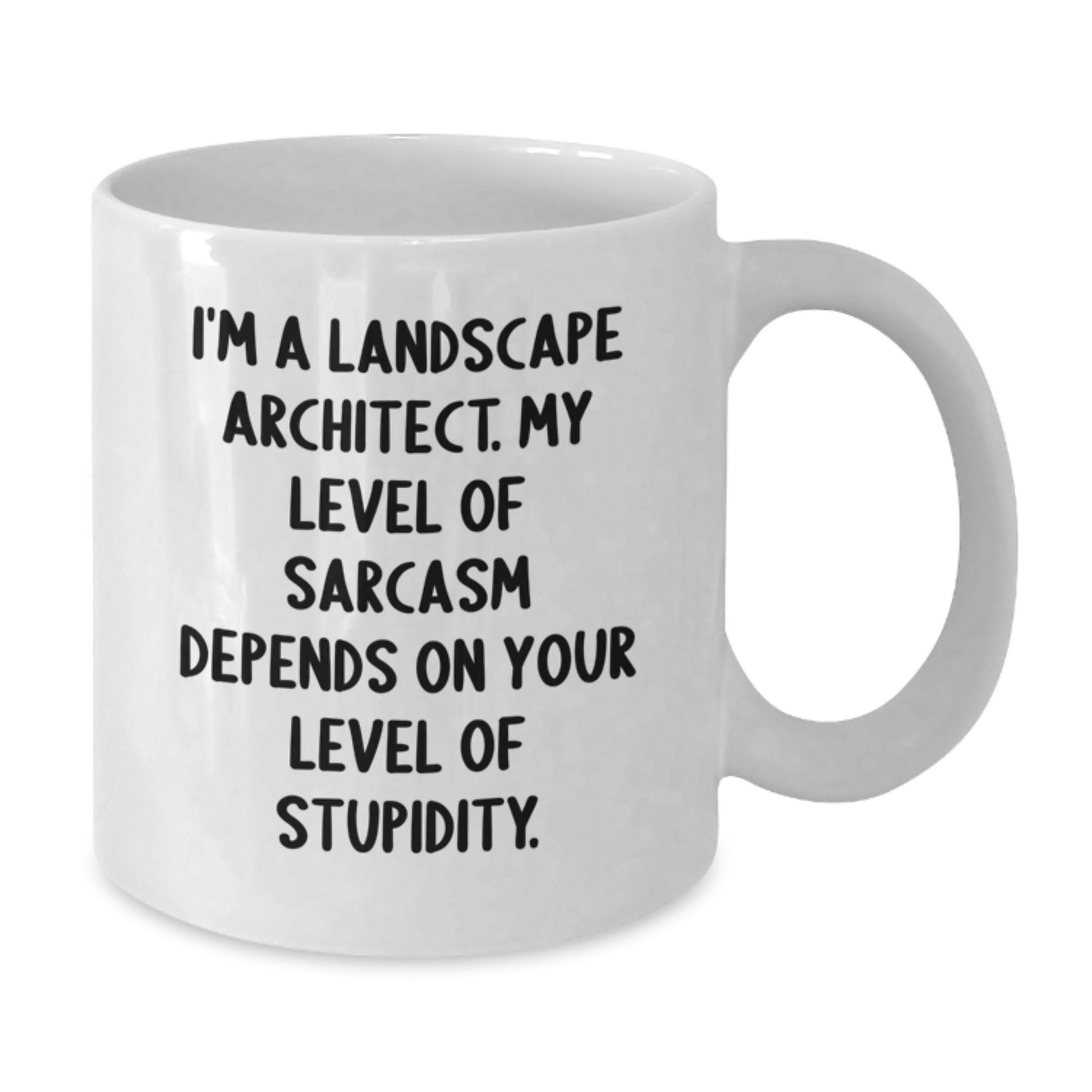 Funny Landscape Architect White Coffee Mugs for Christmas Unique Gifts from Friends and Family - Additional