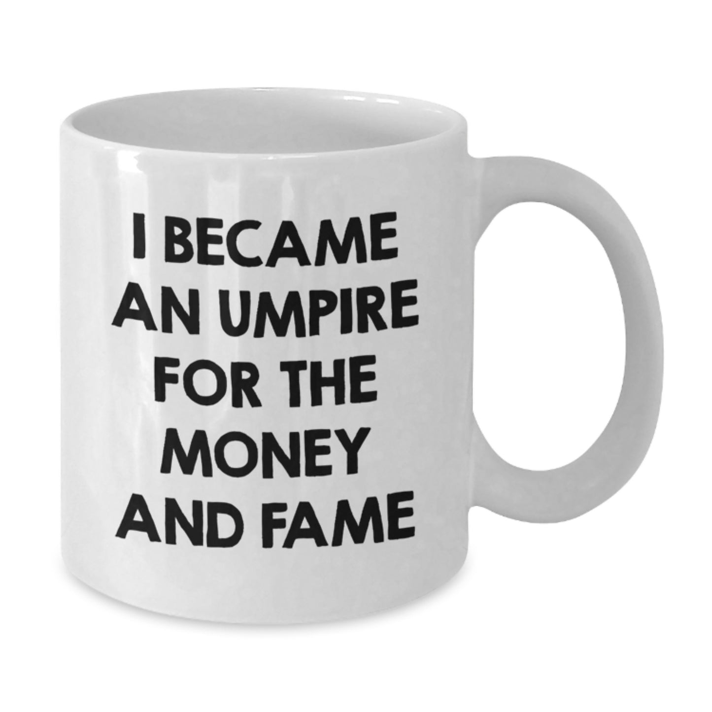 Umpire Humor Gifts from Men to Umpire Friends for Christmas Unique Mugs - Additional
