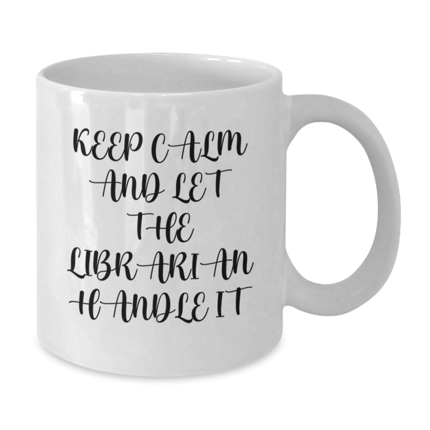 Funny Librarian White Coffee Mugs Gifts for Librarians from Friends and Family this Christmas - Additional