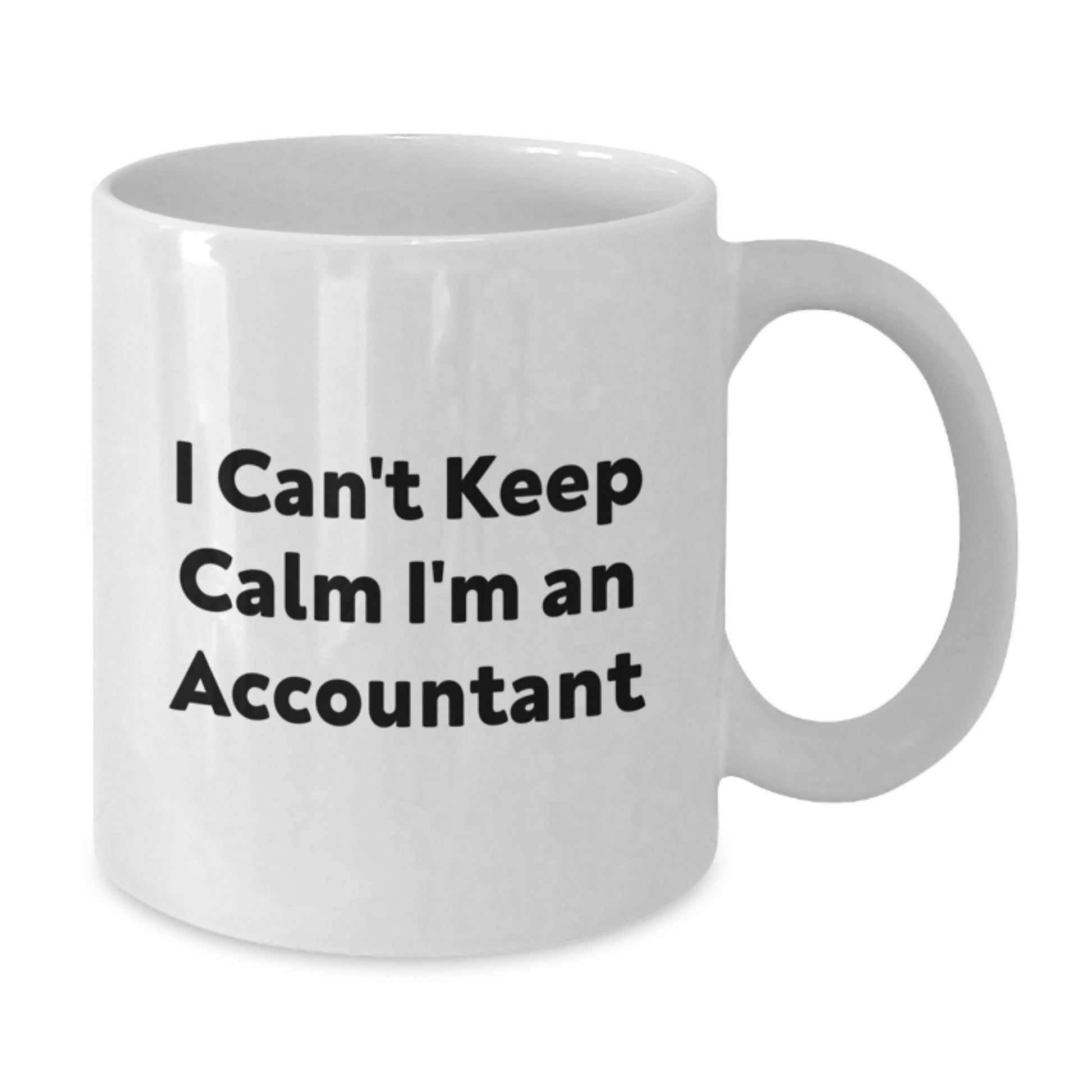 Funny Accountant Gifts for Men, I'm An Accountant White Coffee Mug, White Gift for Colleagues, Unique Office Mug, 11oz or 15oz Ceramic - Additional